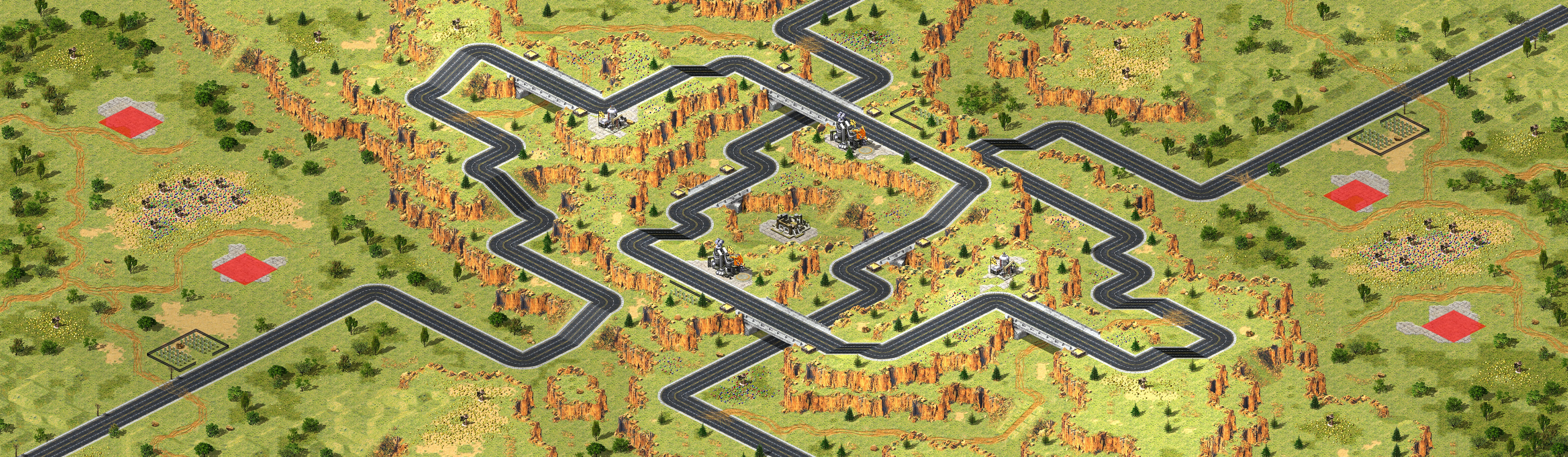 Rendered map: Crossroads LE