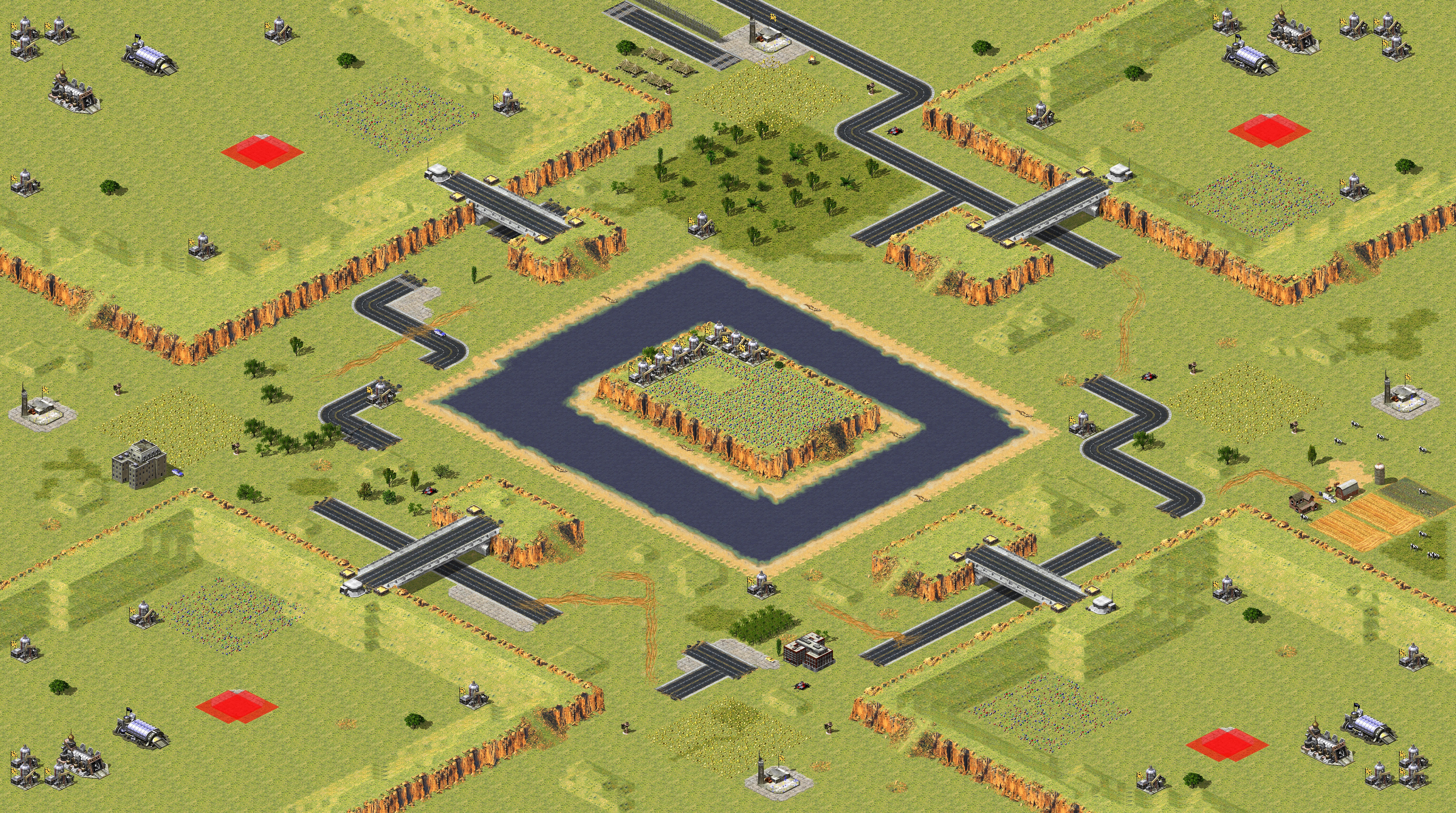 Rendered map: Country Derricks