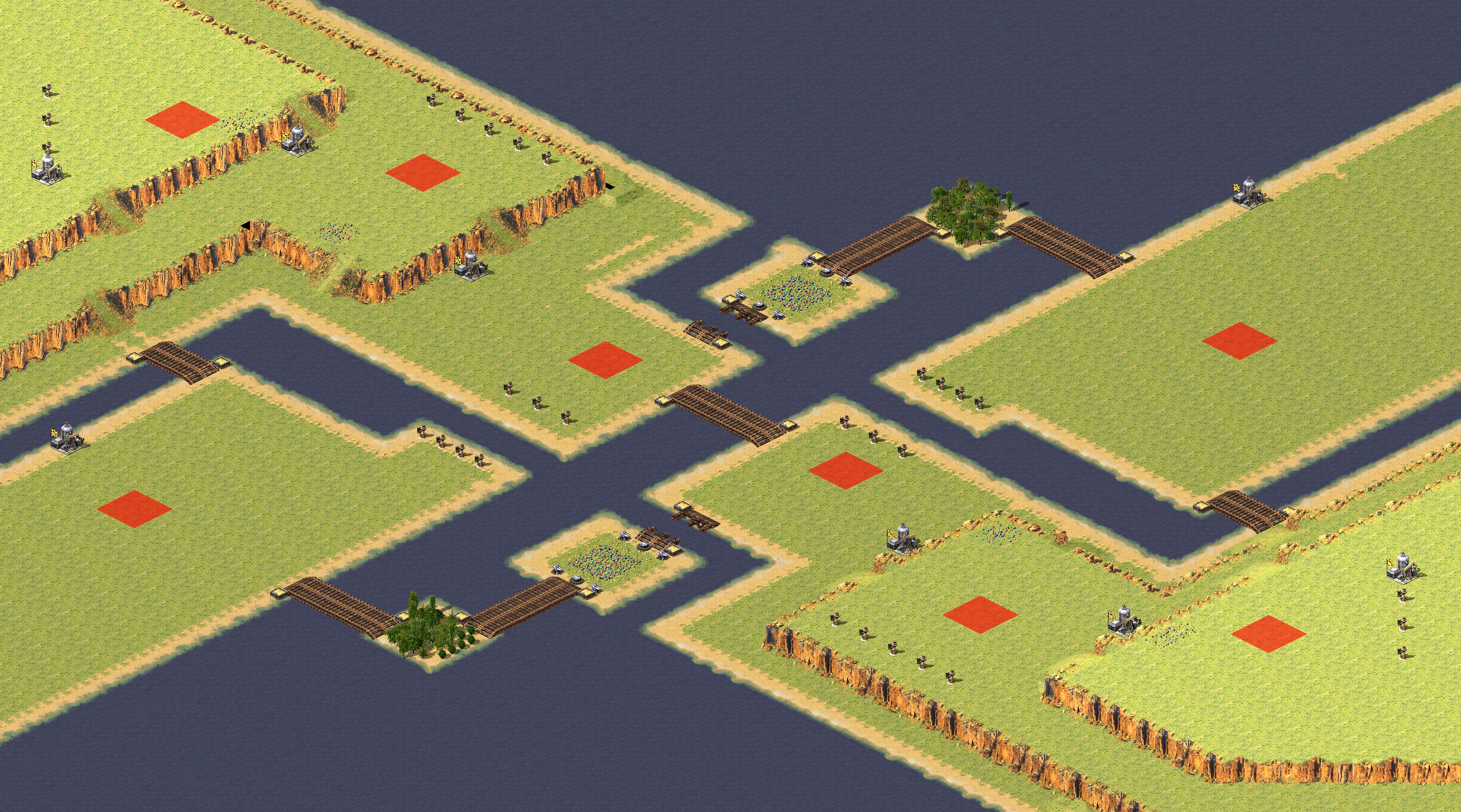Rendered map: Offense Defense 1