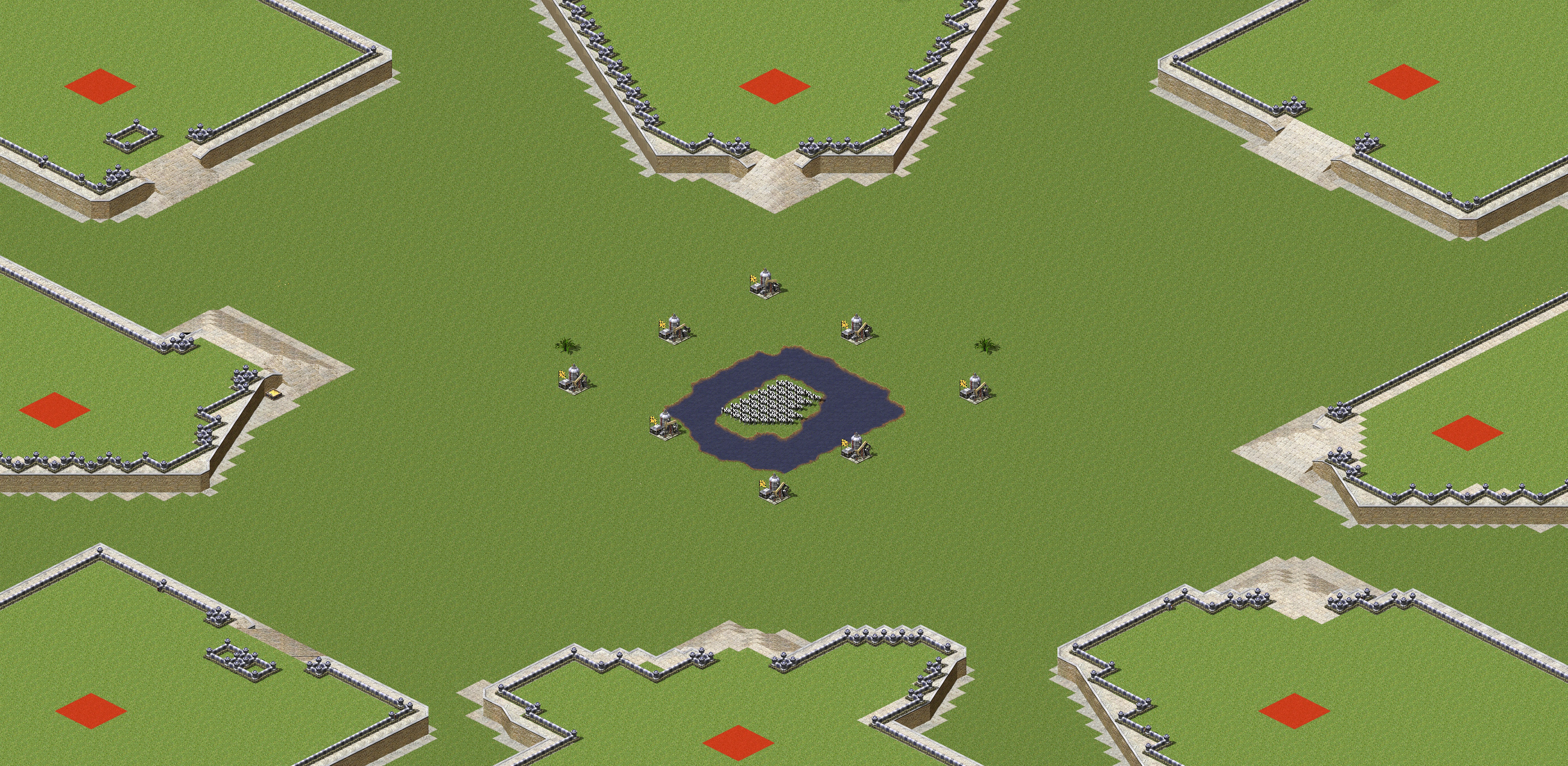 Rendered map: Tank War