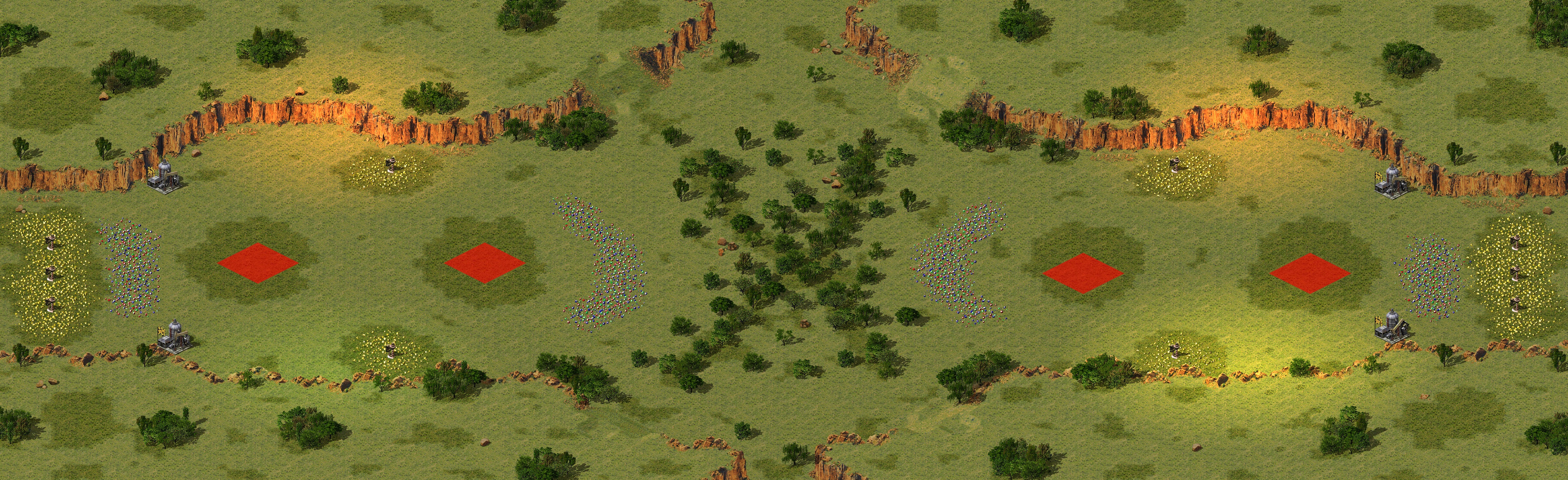 Rendered map: [4] Offense Defense