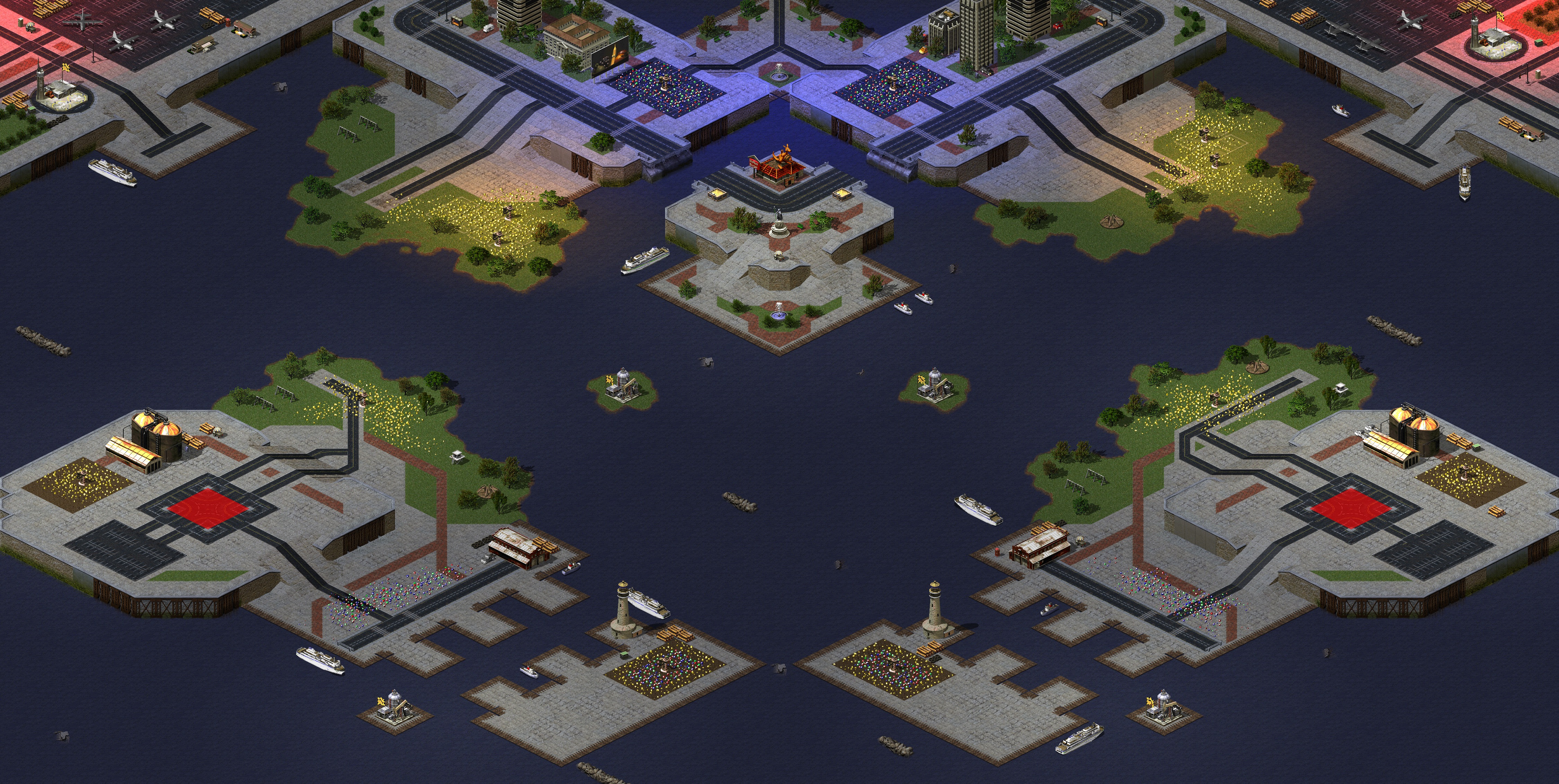 Rendered map: [2] Urban Landing (YR Port)