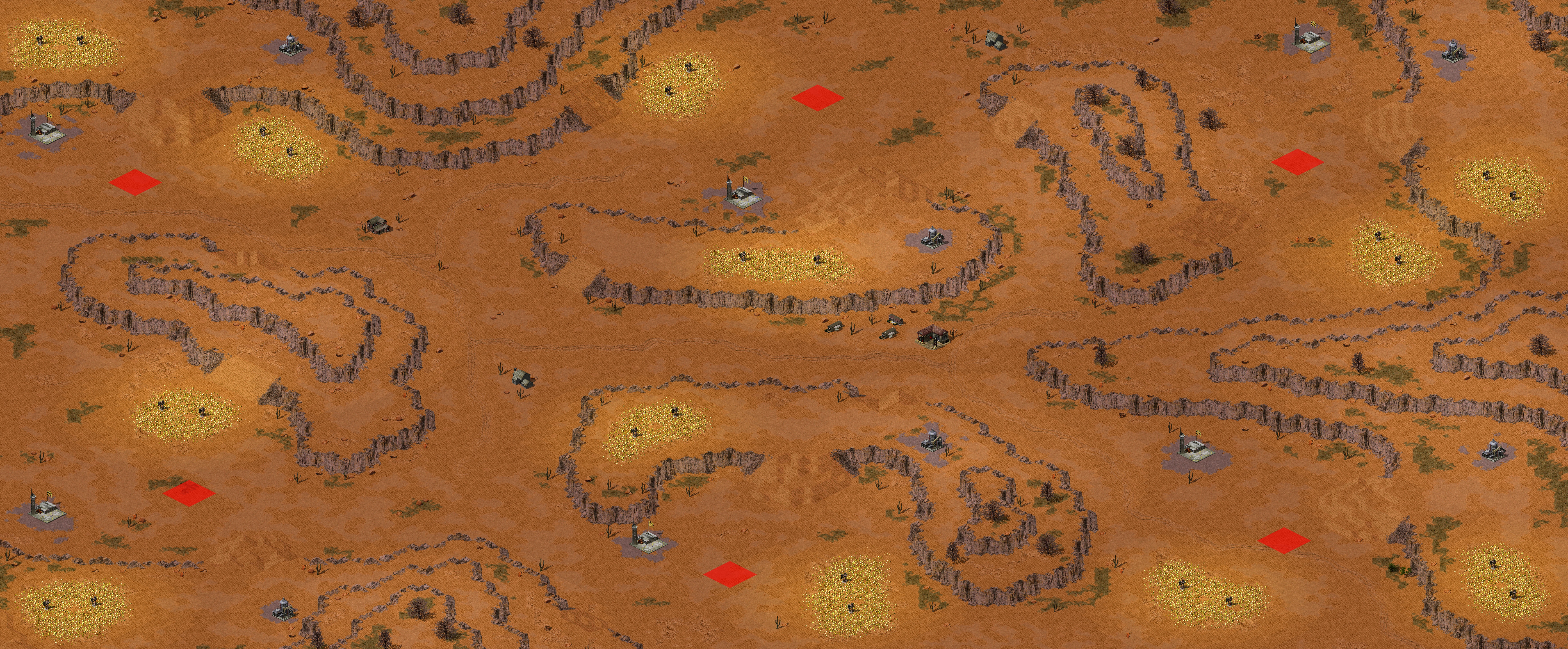 Rendered map: Sedona Pass