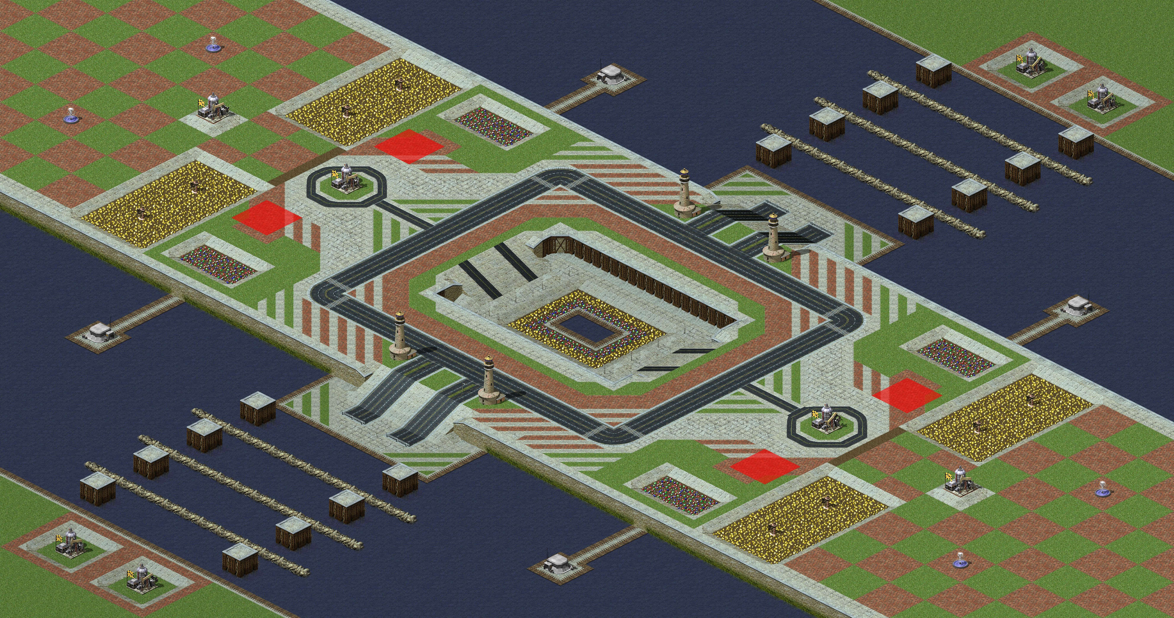 Rendered map: A