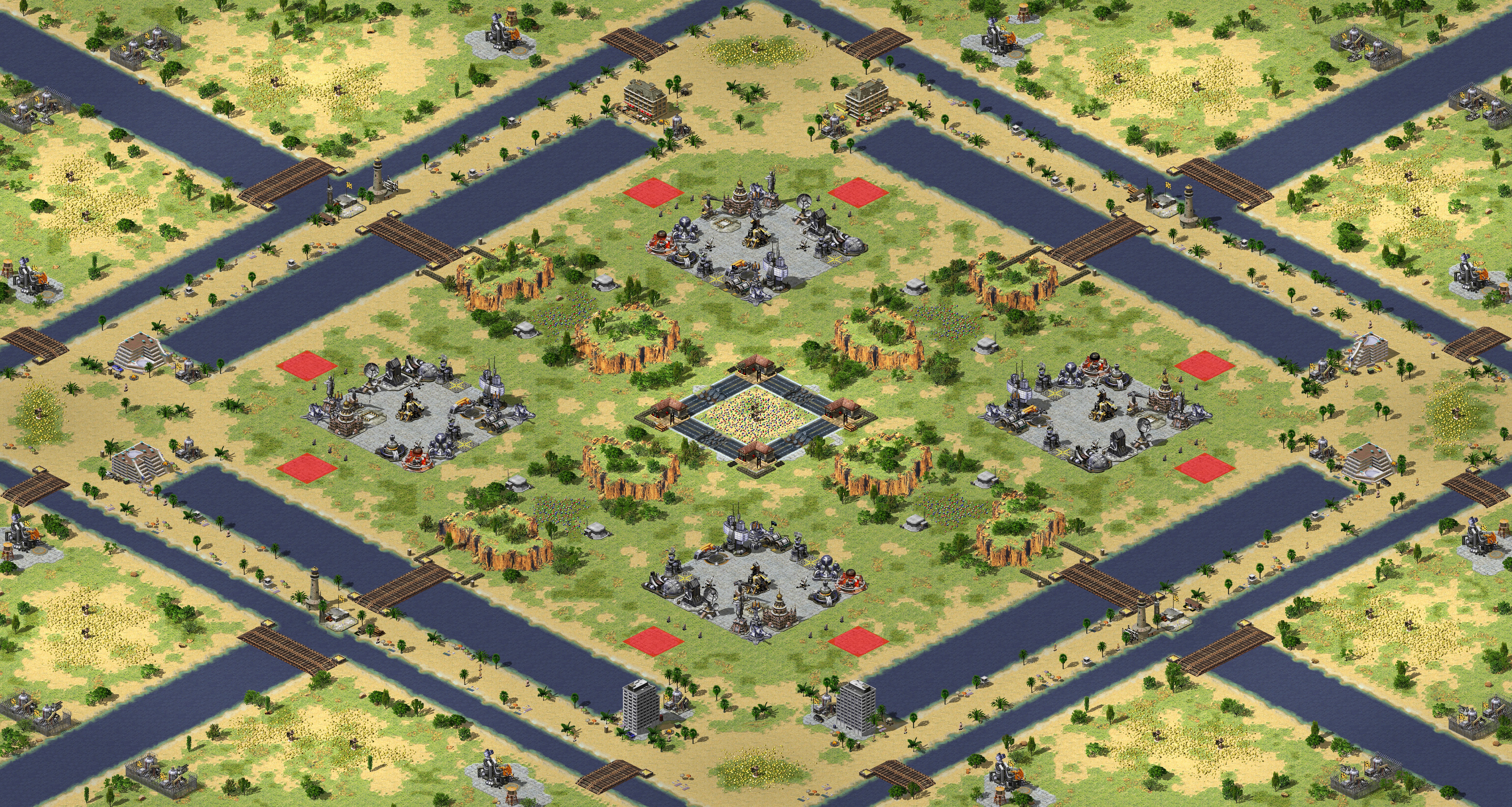Rendered map: 2p Custom Build
