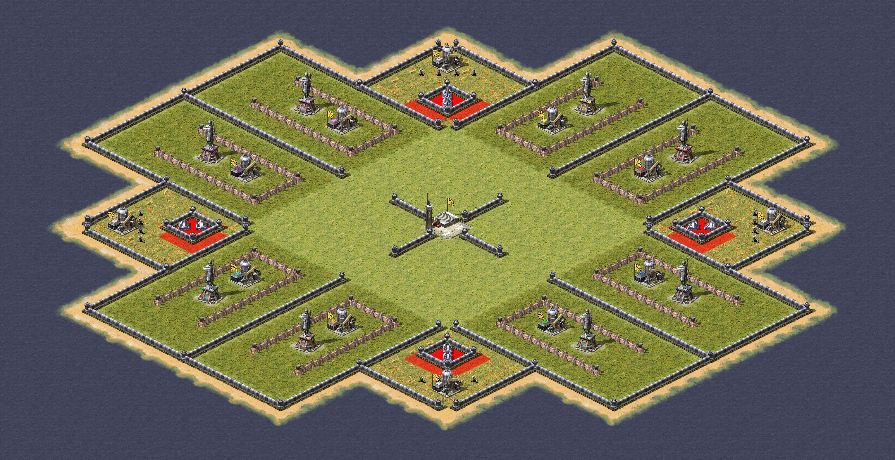 Rendered map: Dogfight