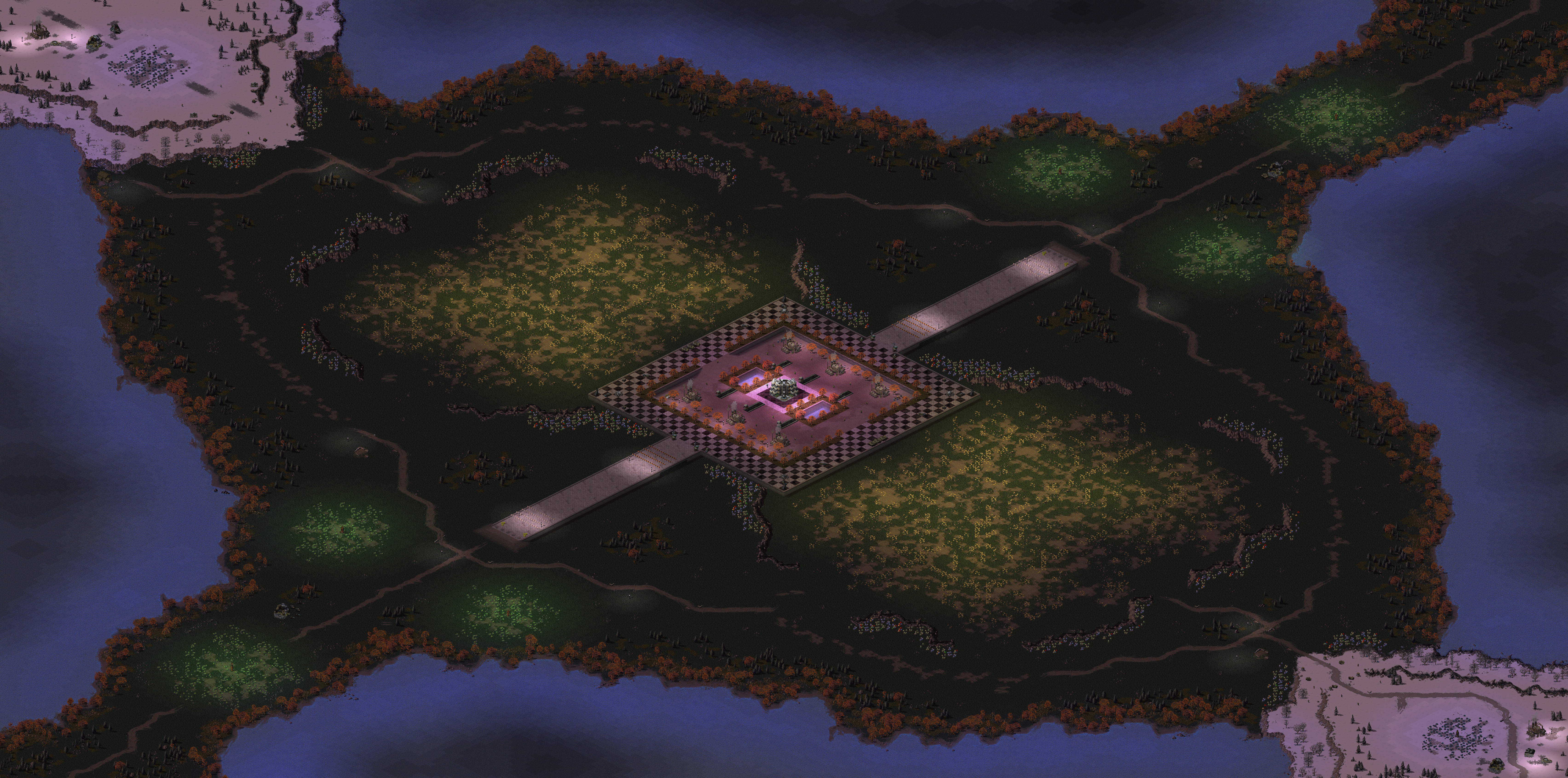 Rendered map: The Hideout