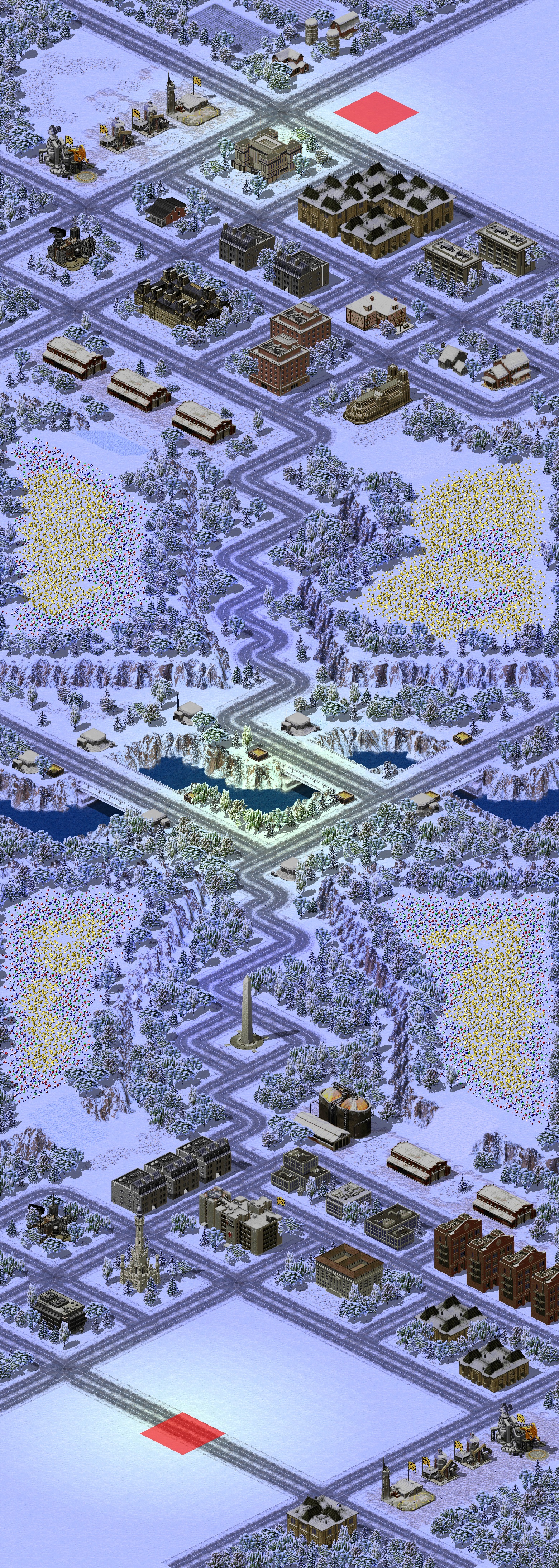 Rendered map: The Quick and the Dead