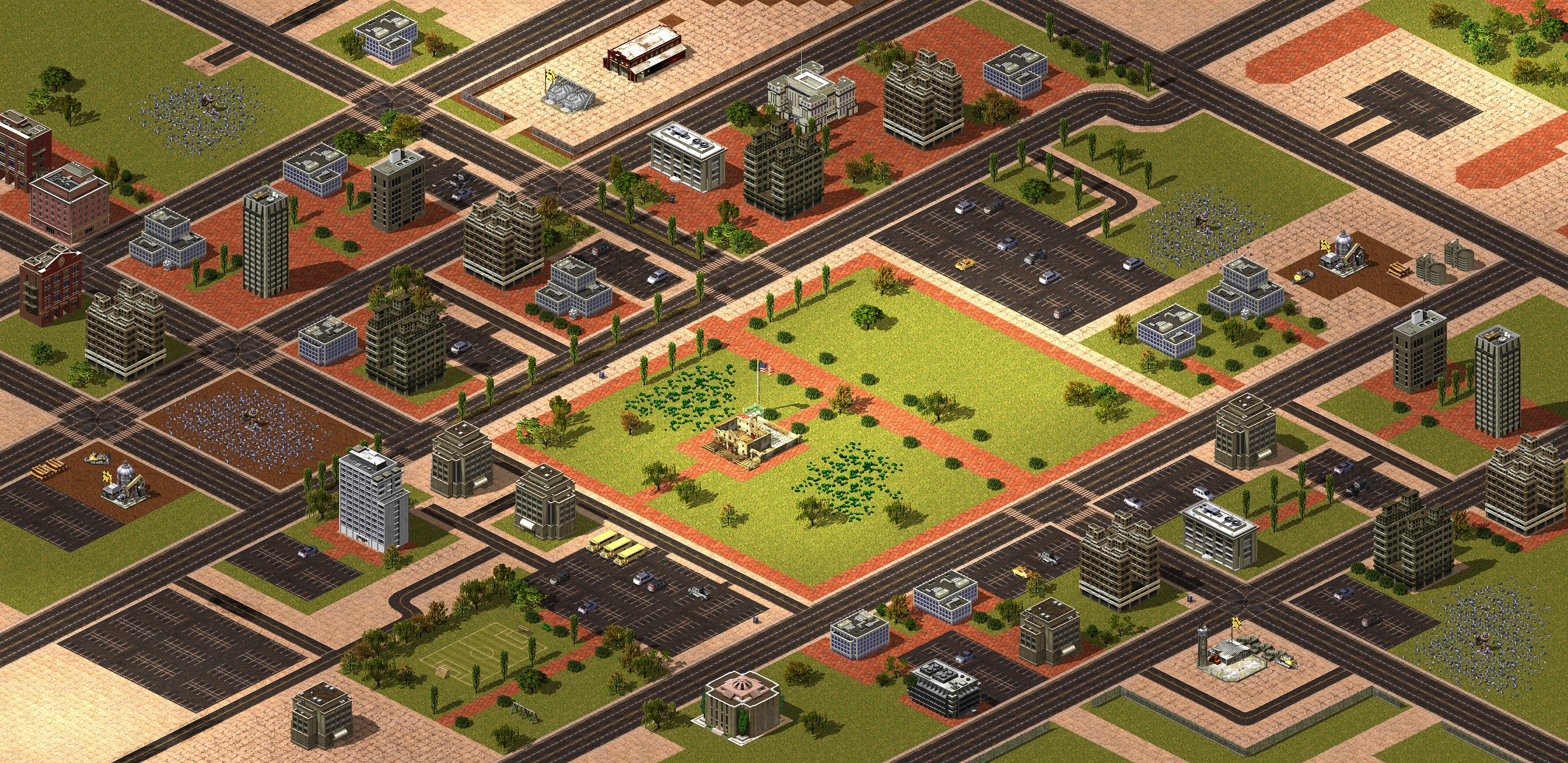 Rendered map: The Alamo