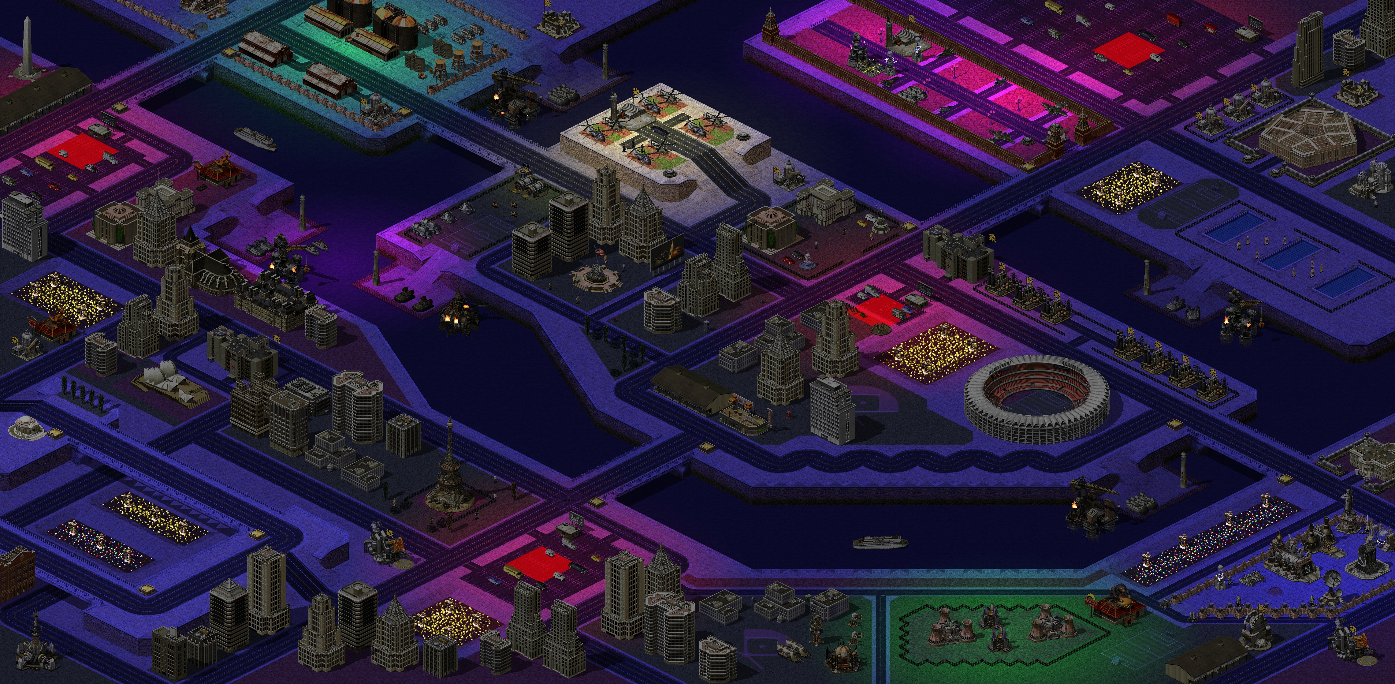 Rendered map: Harbor