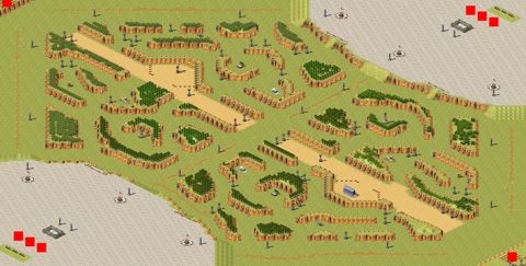 Rendered preview of Summoner's Rift 3v3 No Fog
