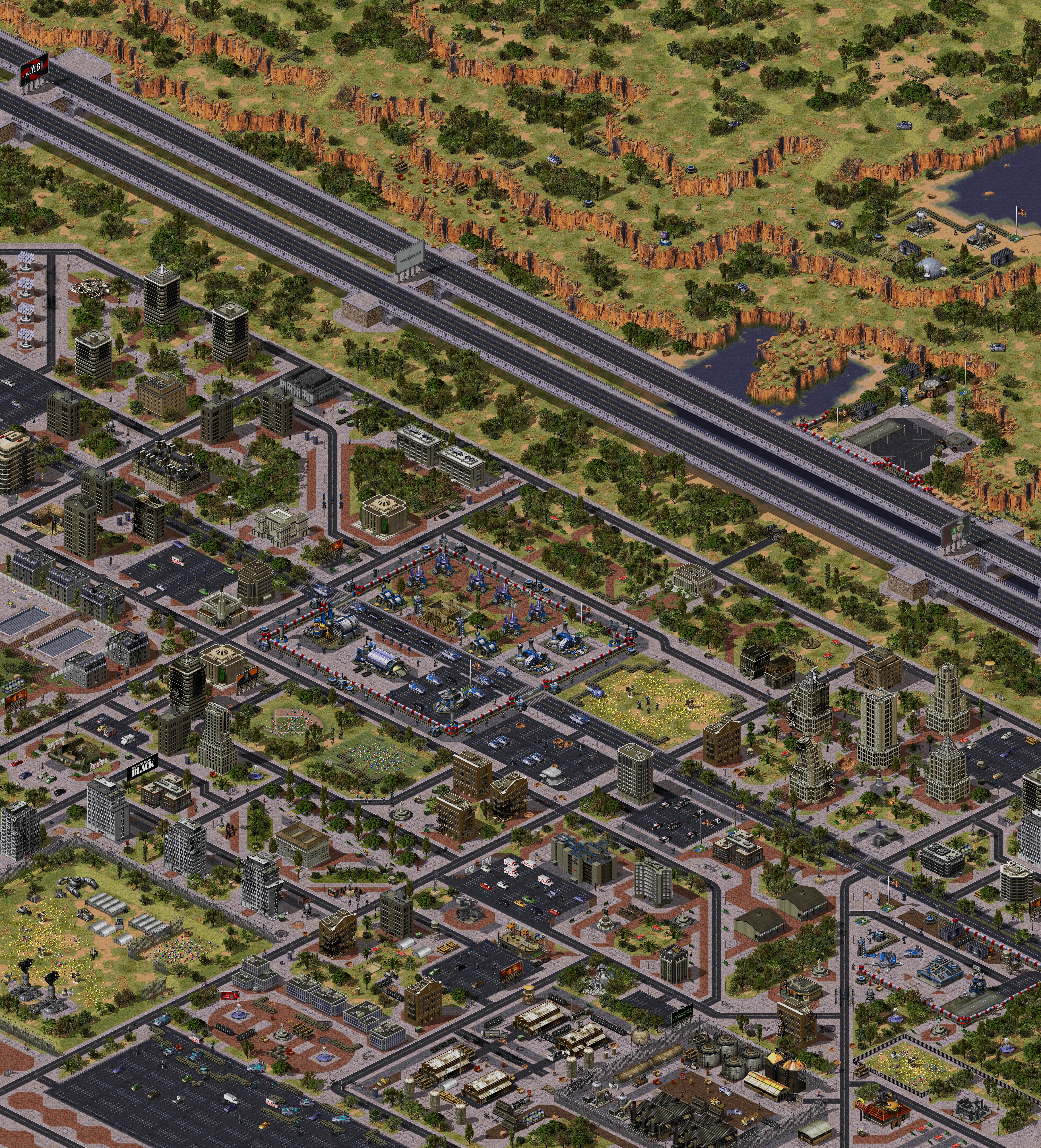 Rendered map: Soviet Mission 3: Happy Birthday