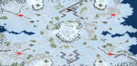 Rendered preview of Stronghold 2v2