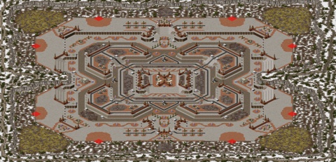 Rendered preview of Central Quad (2-8)