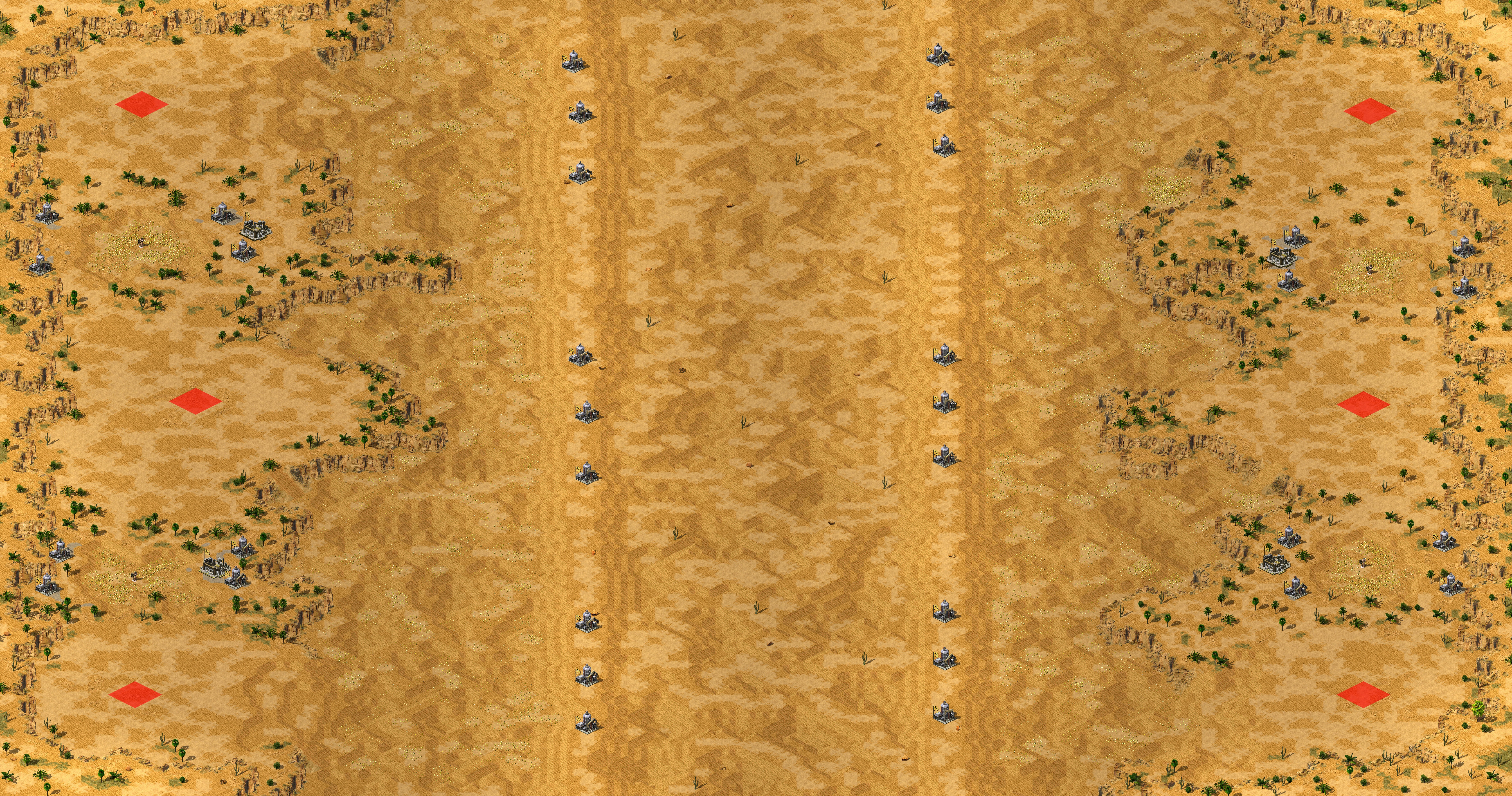 Rendered map: Battle for Dune (2-6)