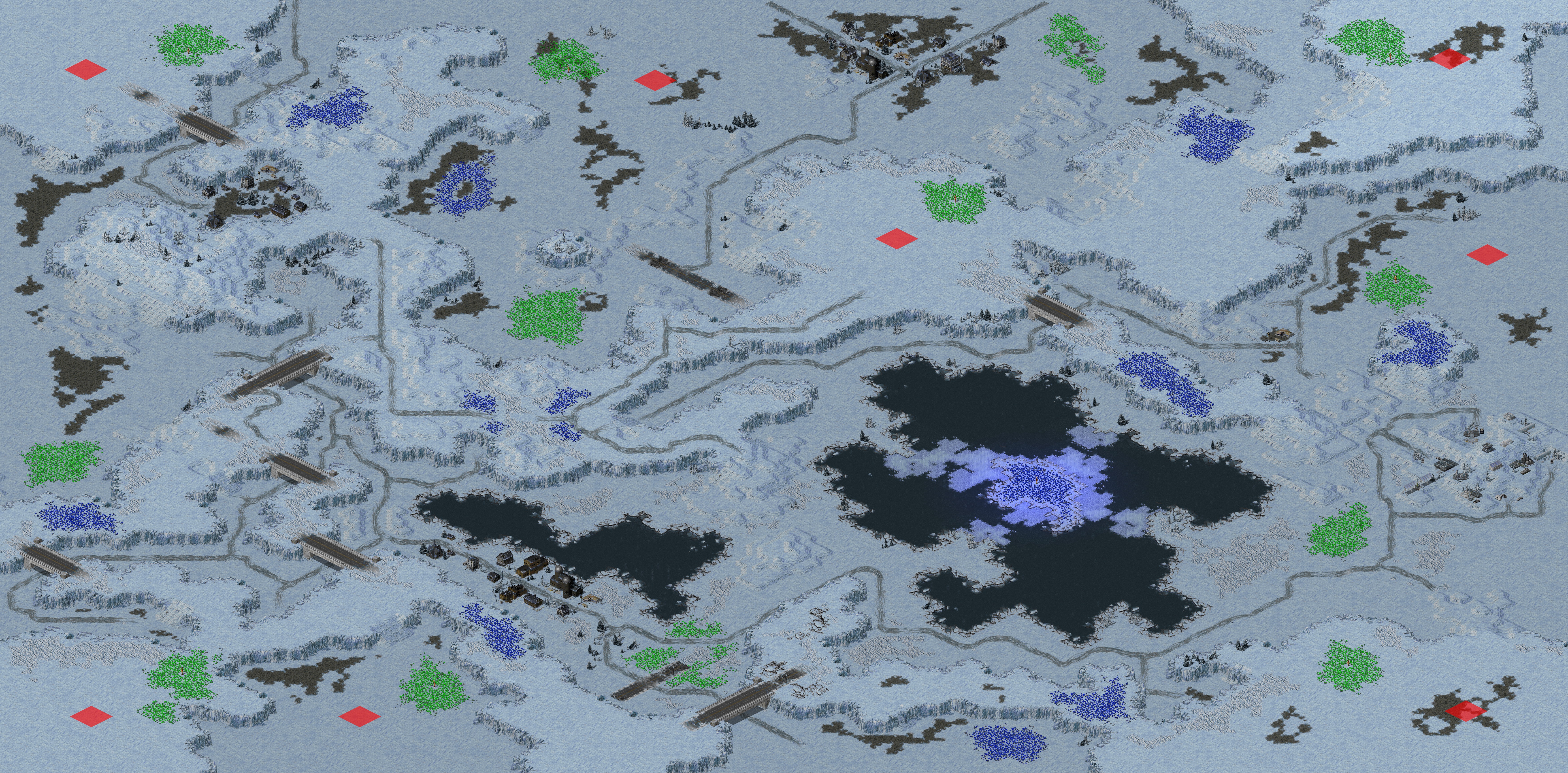 Rendered map: Ice Cliffs