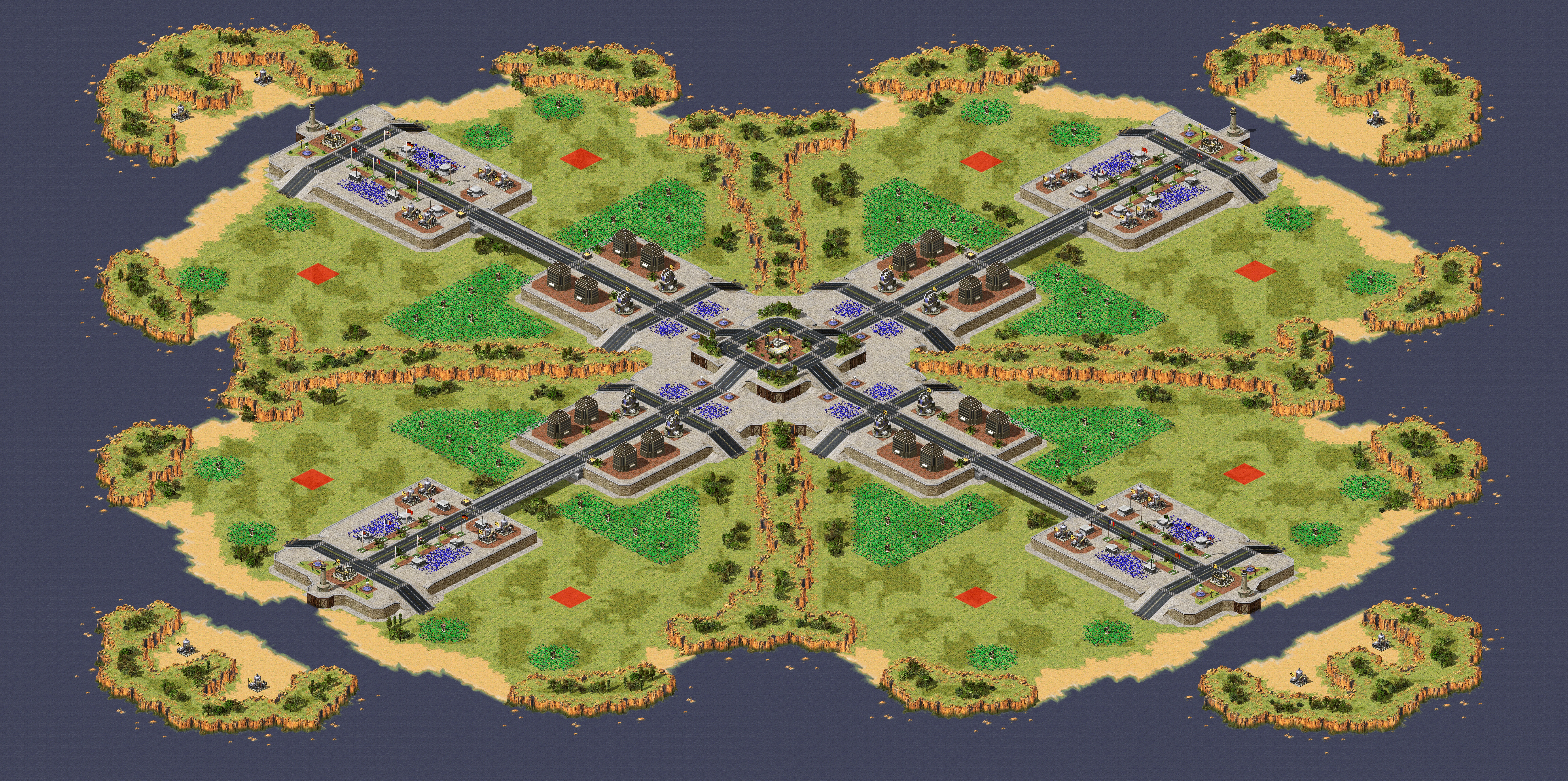 Rendered map: (8) Clover Conflict