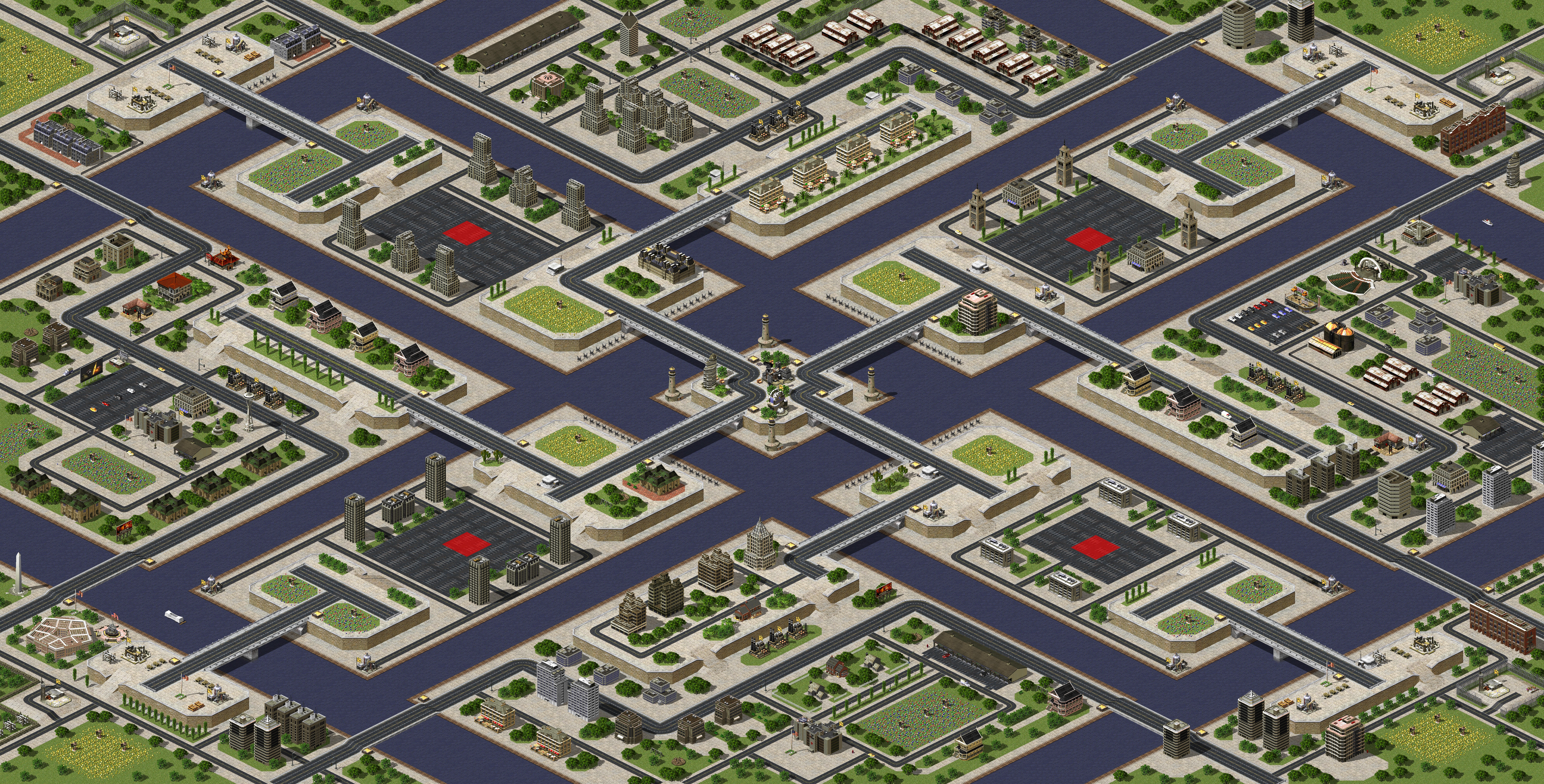 Rendered map: Rest and Relaxation YR
