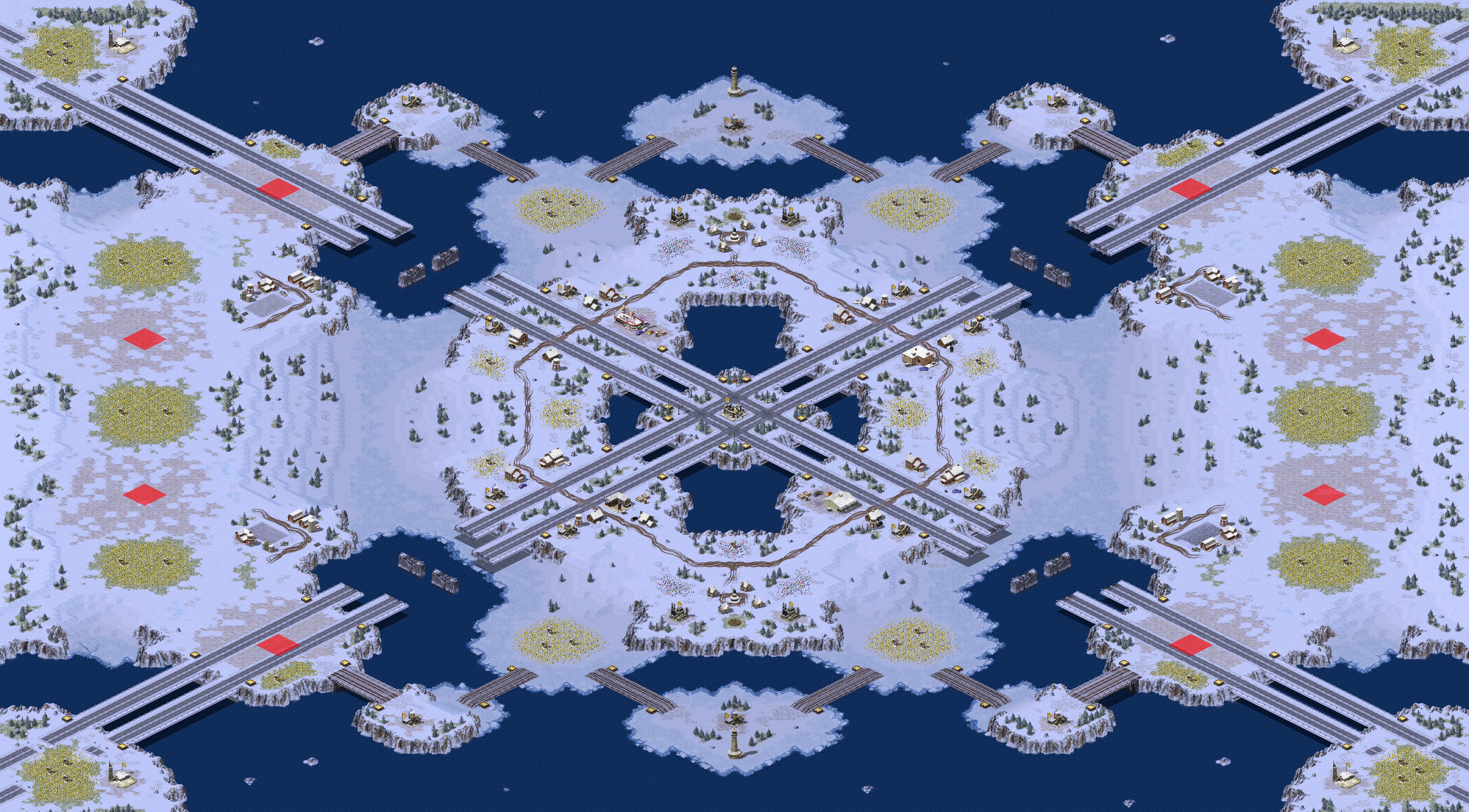 Rendered map: Buffed - Northern Road