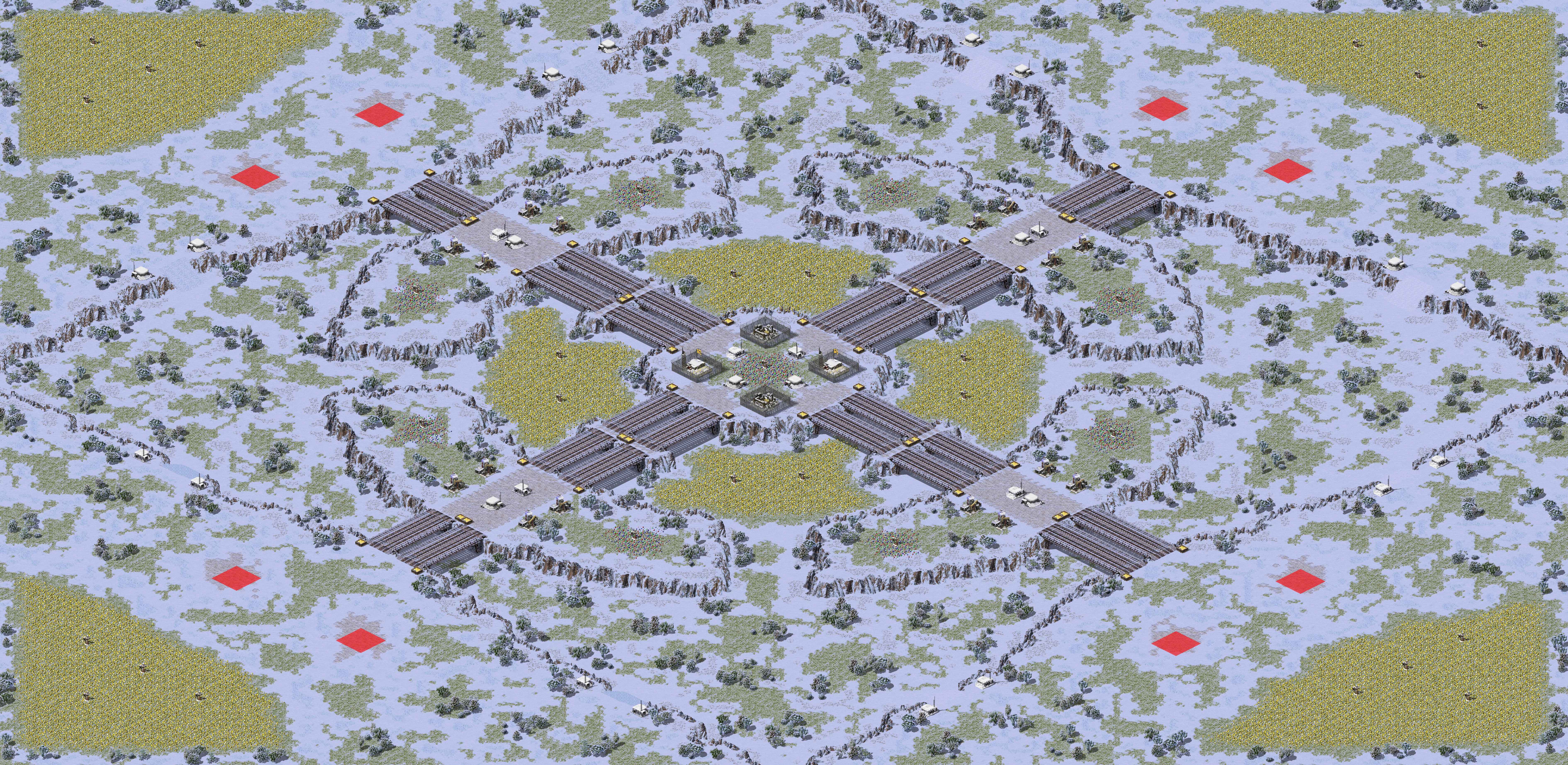 Rendered map: Cross-Hair (8)