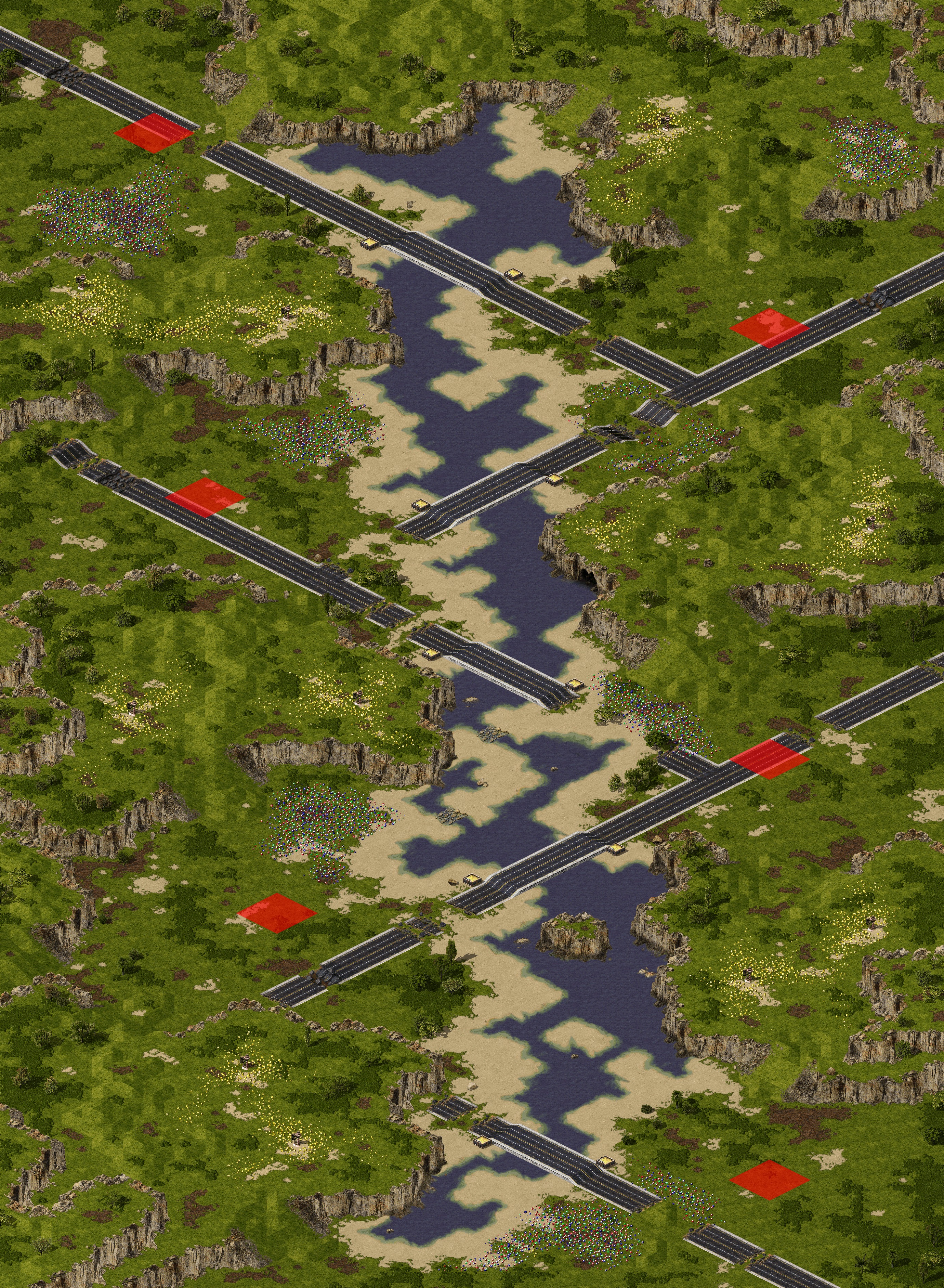 Rendered map: Narrow River