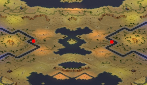Rendered preview of Sandstorm 1v1