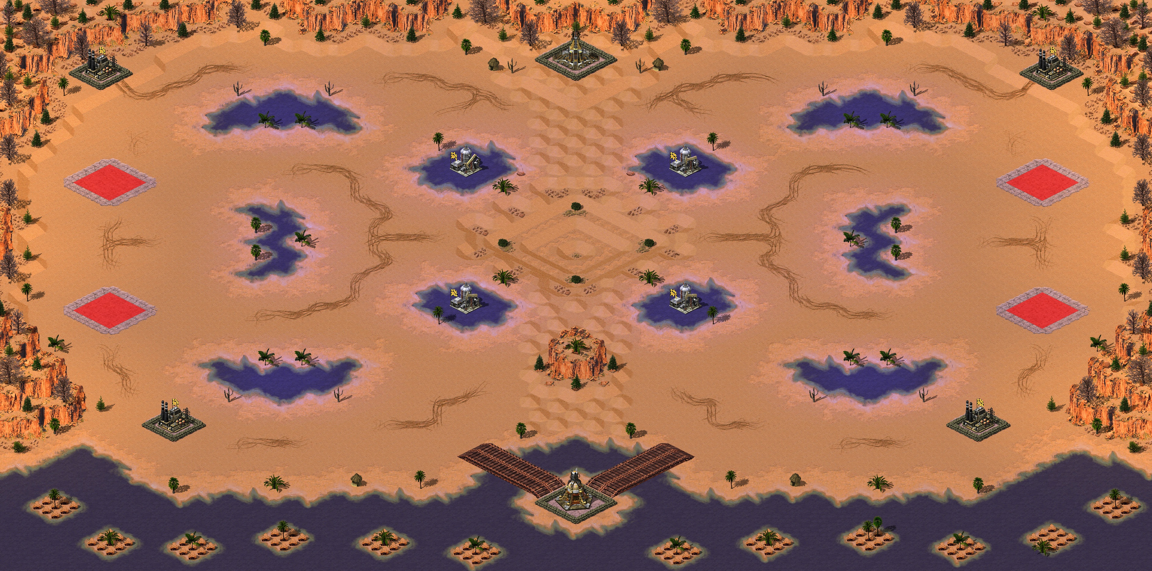 Rendered map: Texas