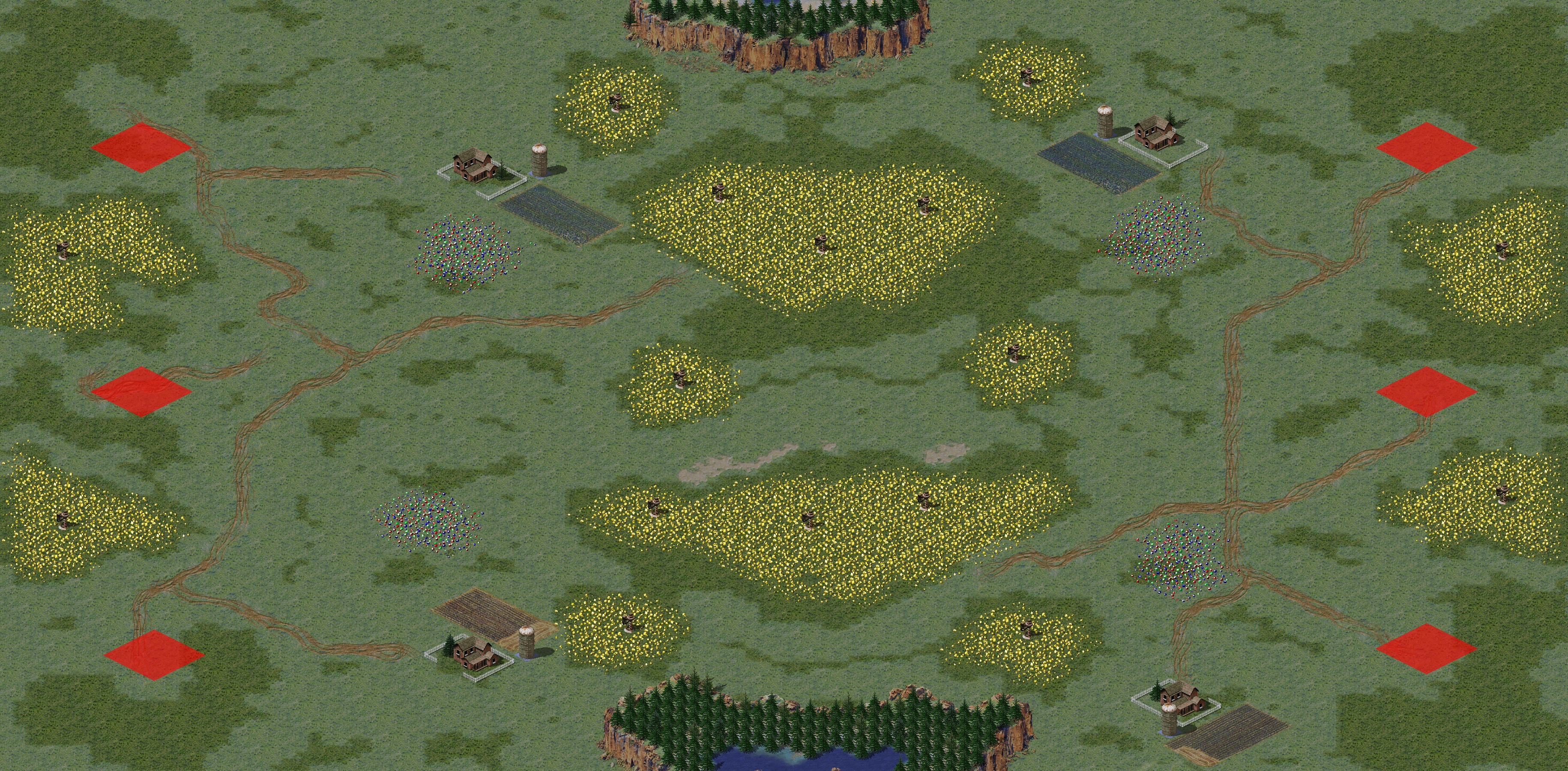 Rendered map: tour of egypt no hill (Naraa)