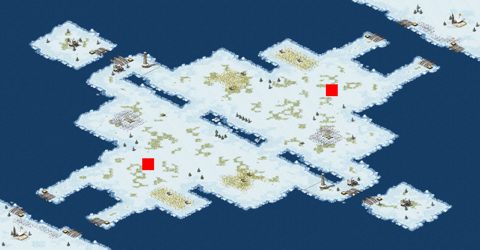 Rendered preview of Snowy Field