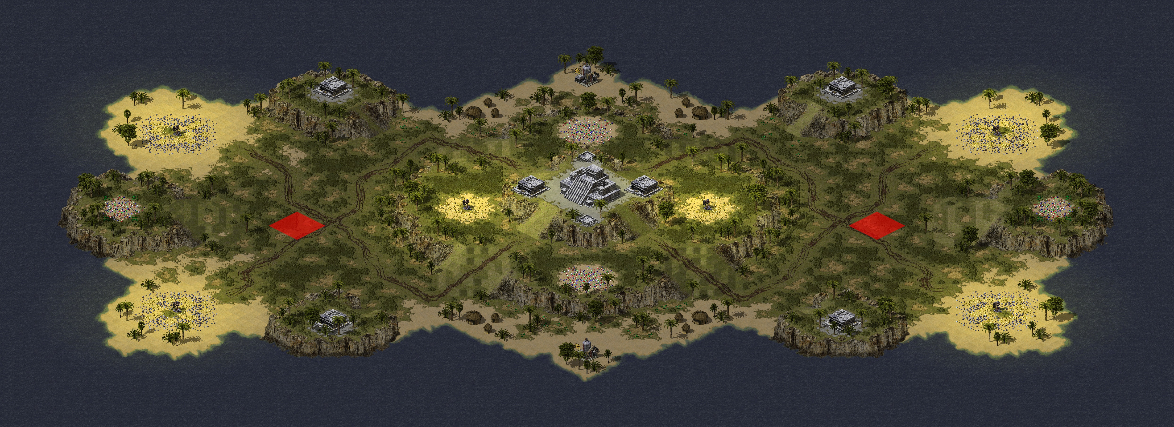 Rendered map: Tournament Temple