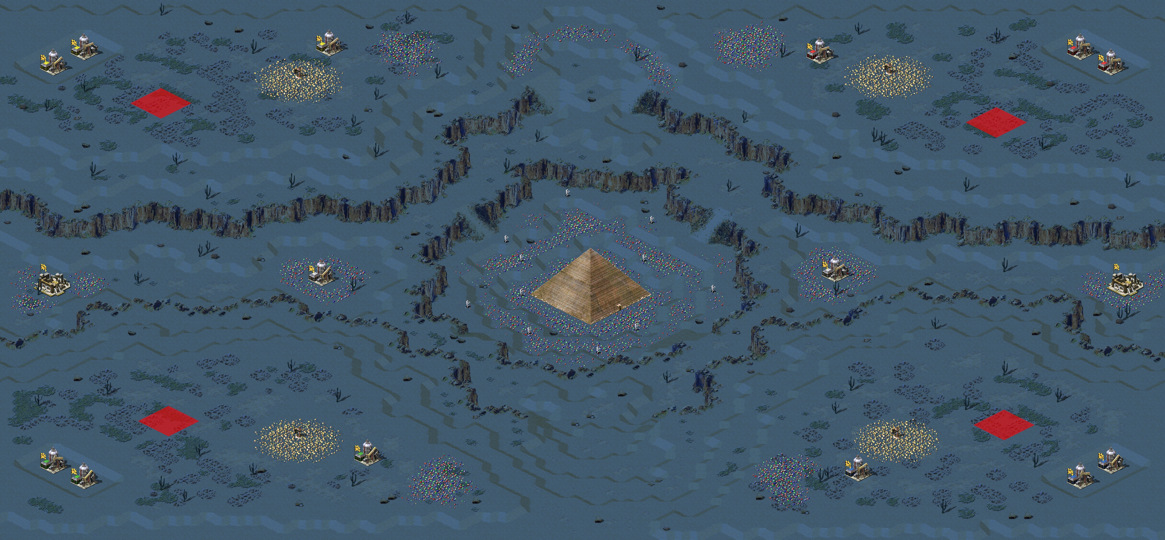Rendered map: Land of the Mummy