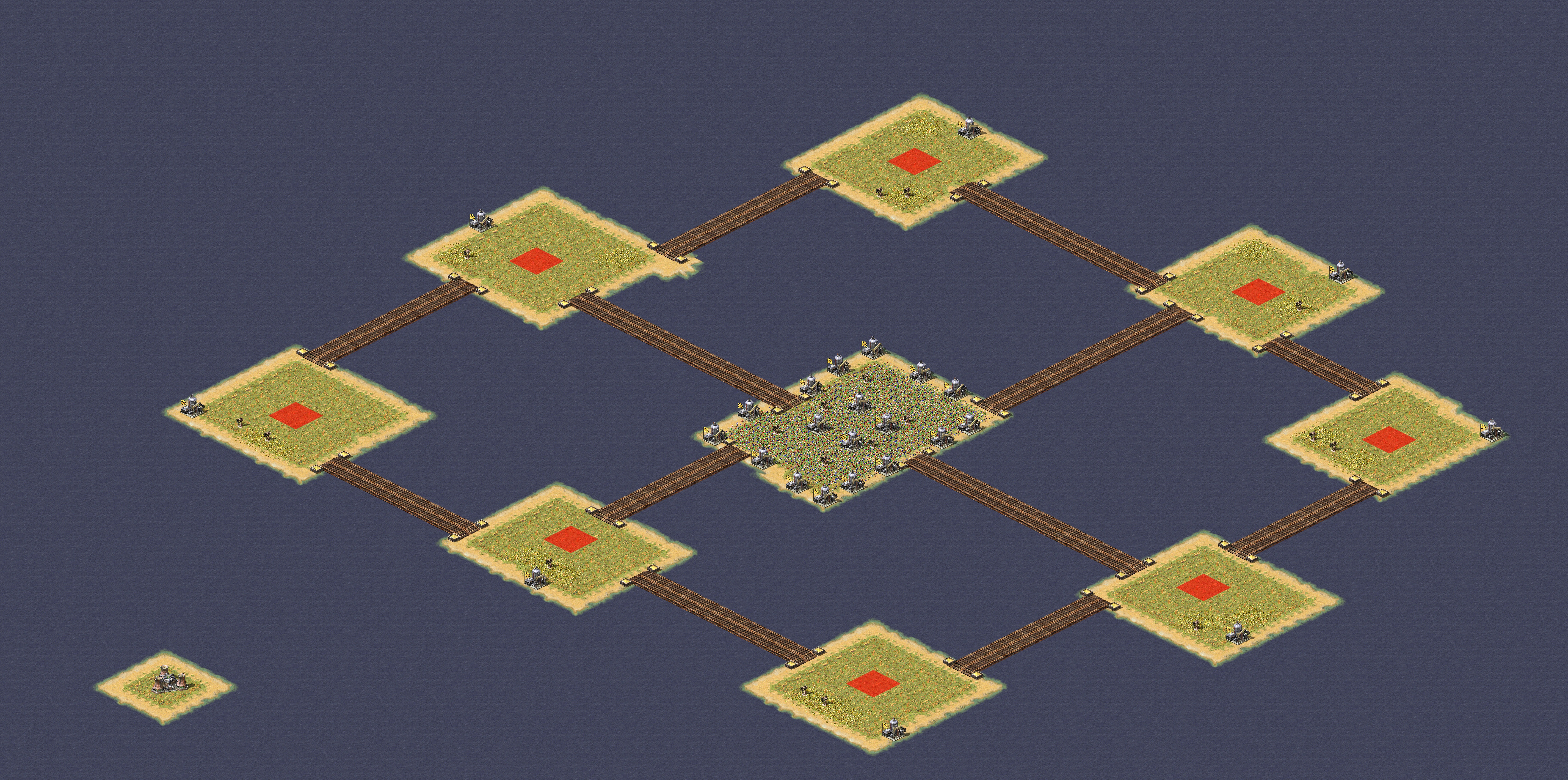Rendered map: Patch of Land Solo