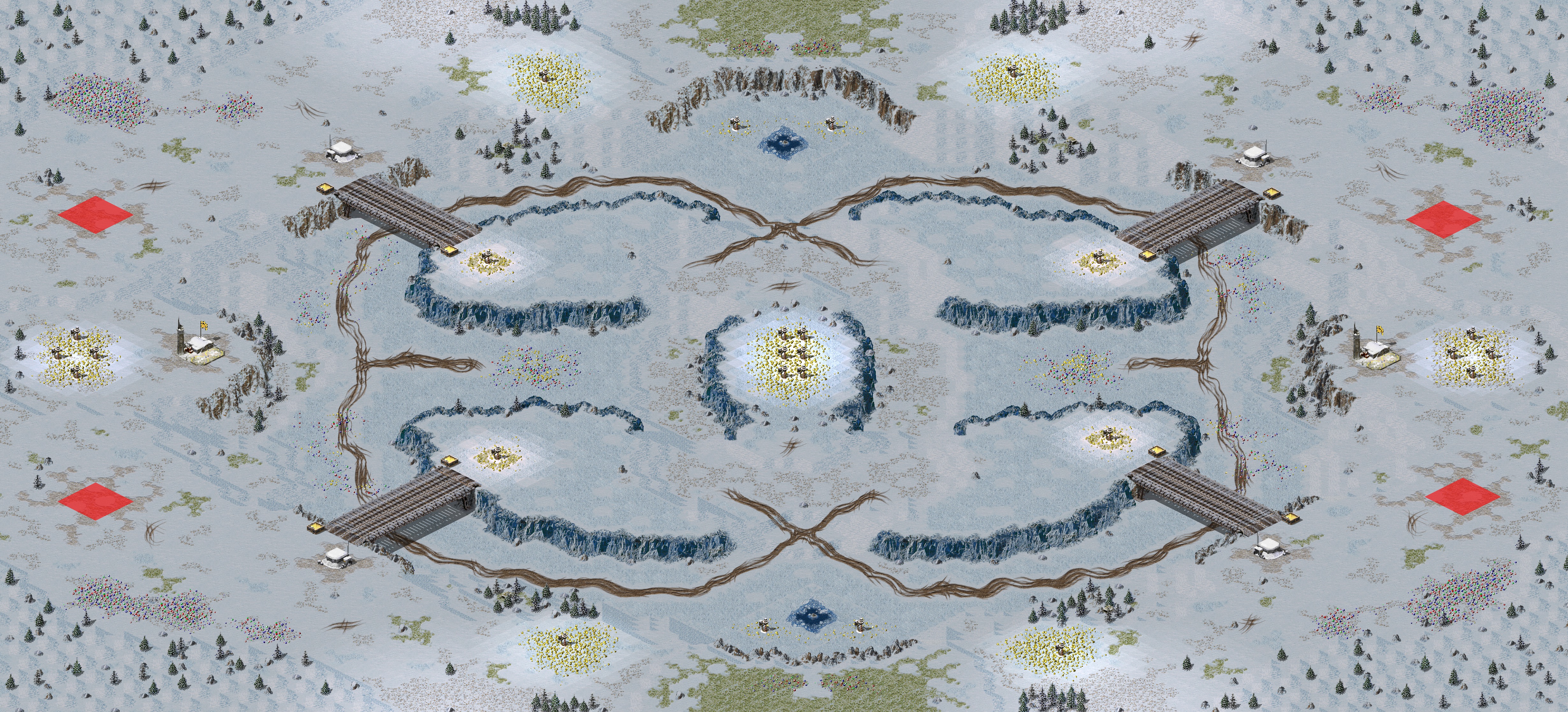Rendered map: 冰冻骸骨