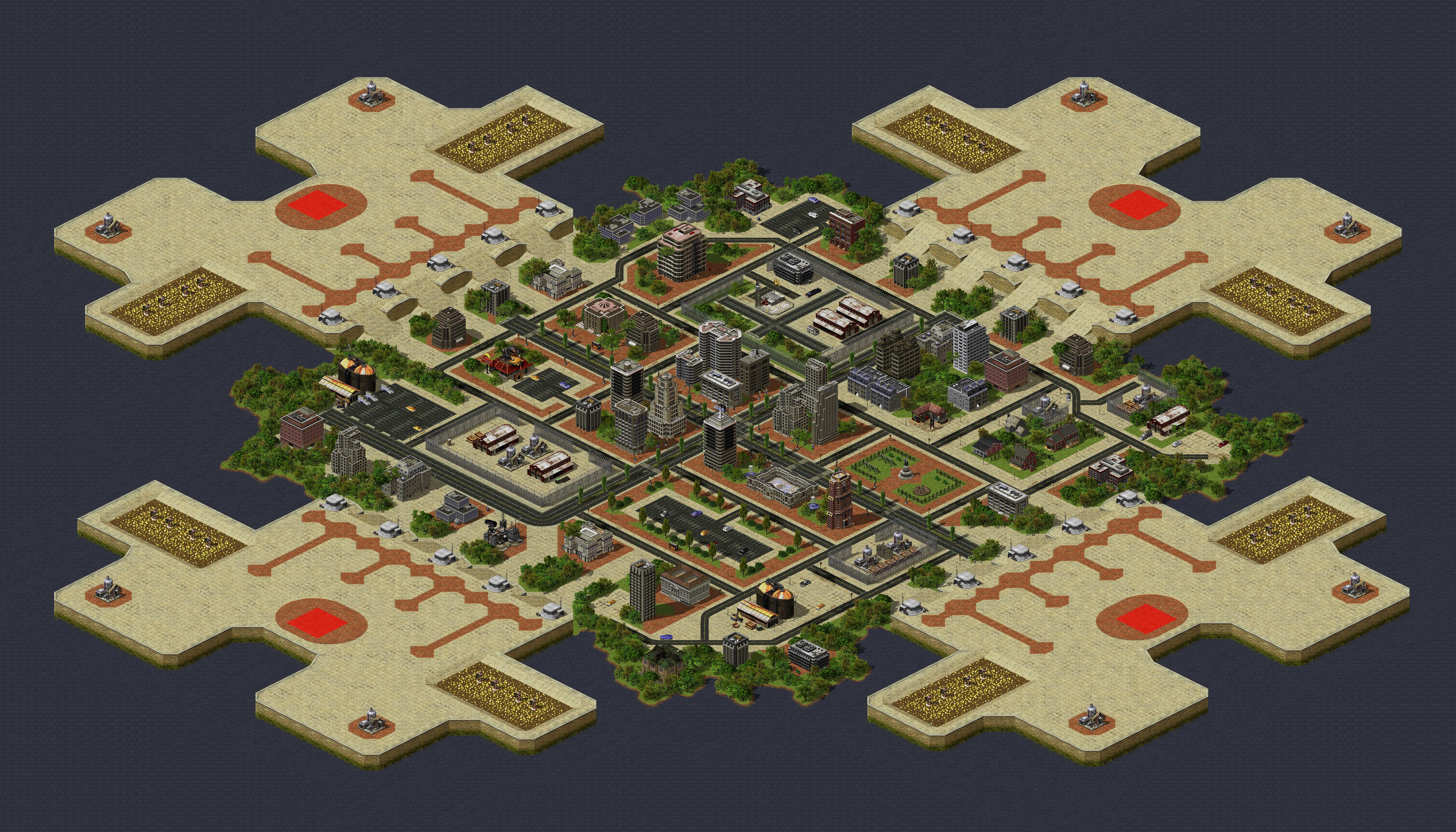 Rendered map: City Fights Back (4)