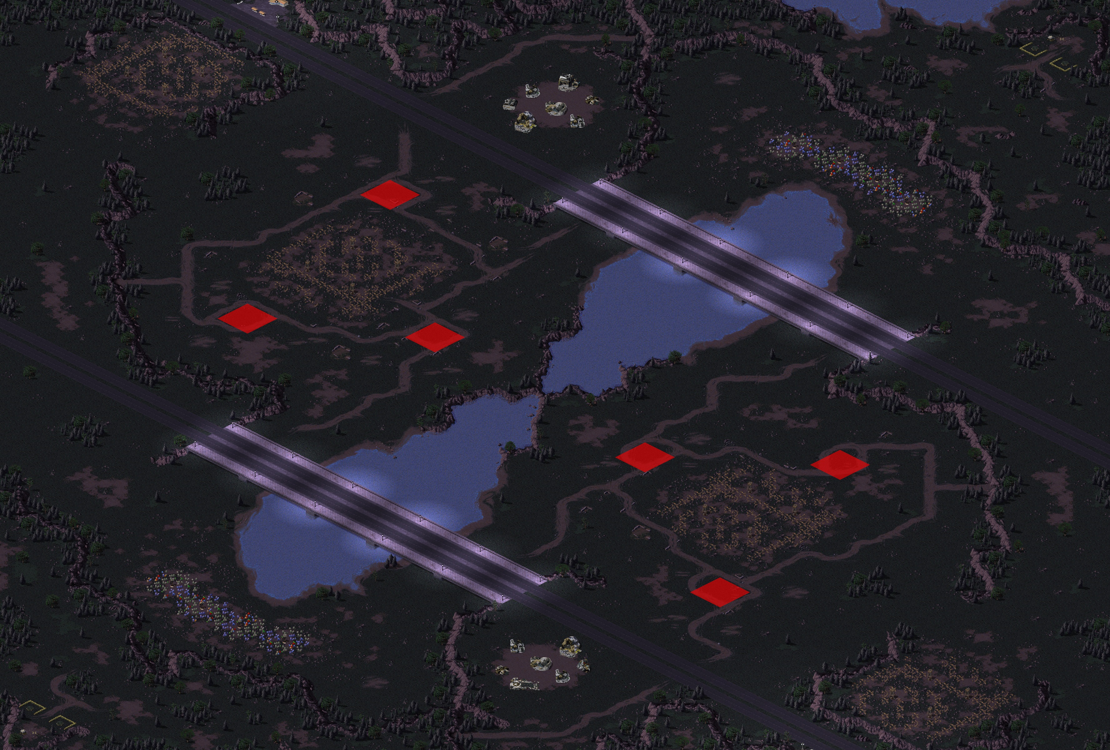 Rendered map: Highway Quarry