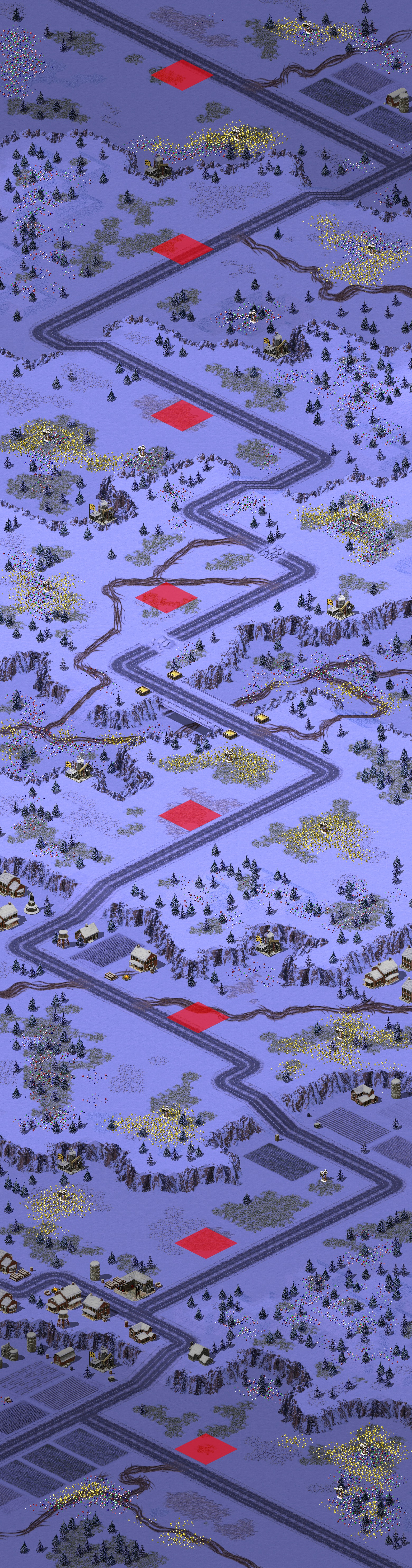 Rendered map: mountain climber