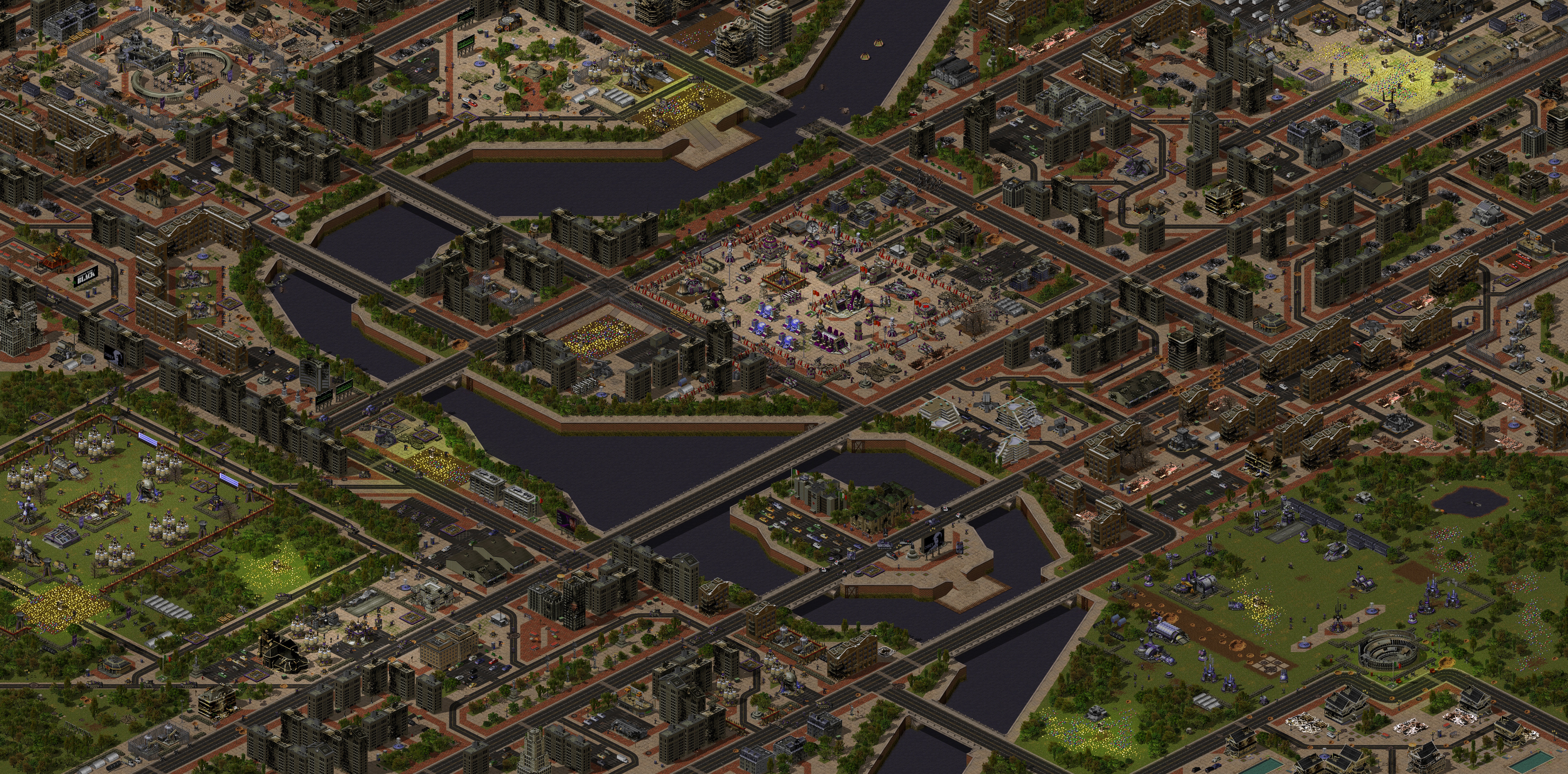 Rendered map: Allied Mission 14: Puppet Master