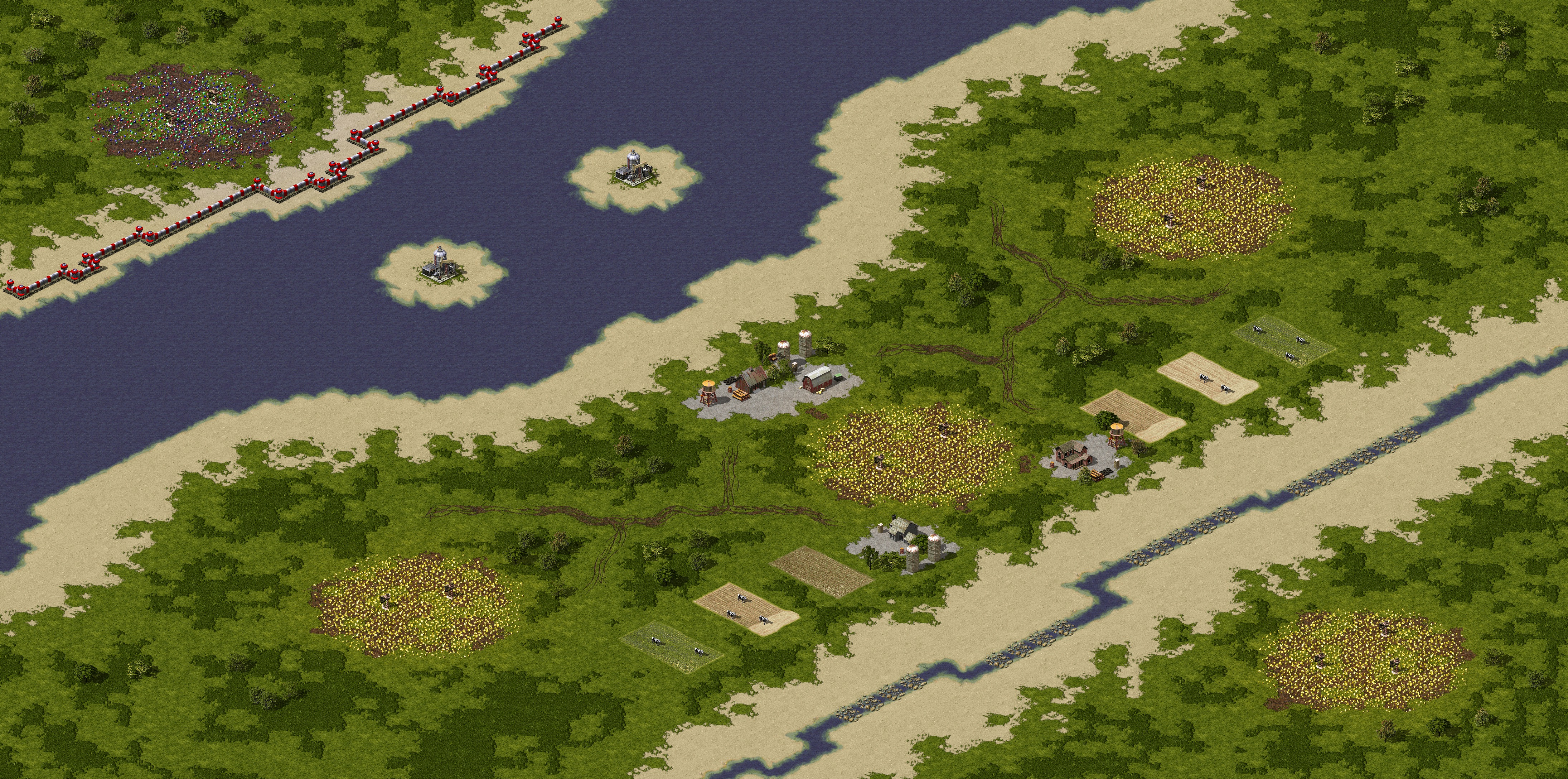 Rendered map: Tournament Canal (2)