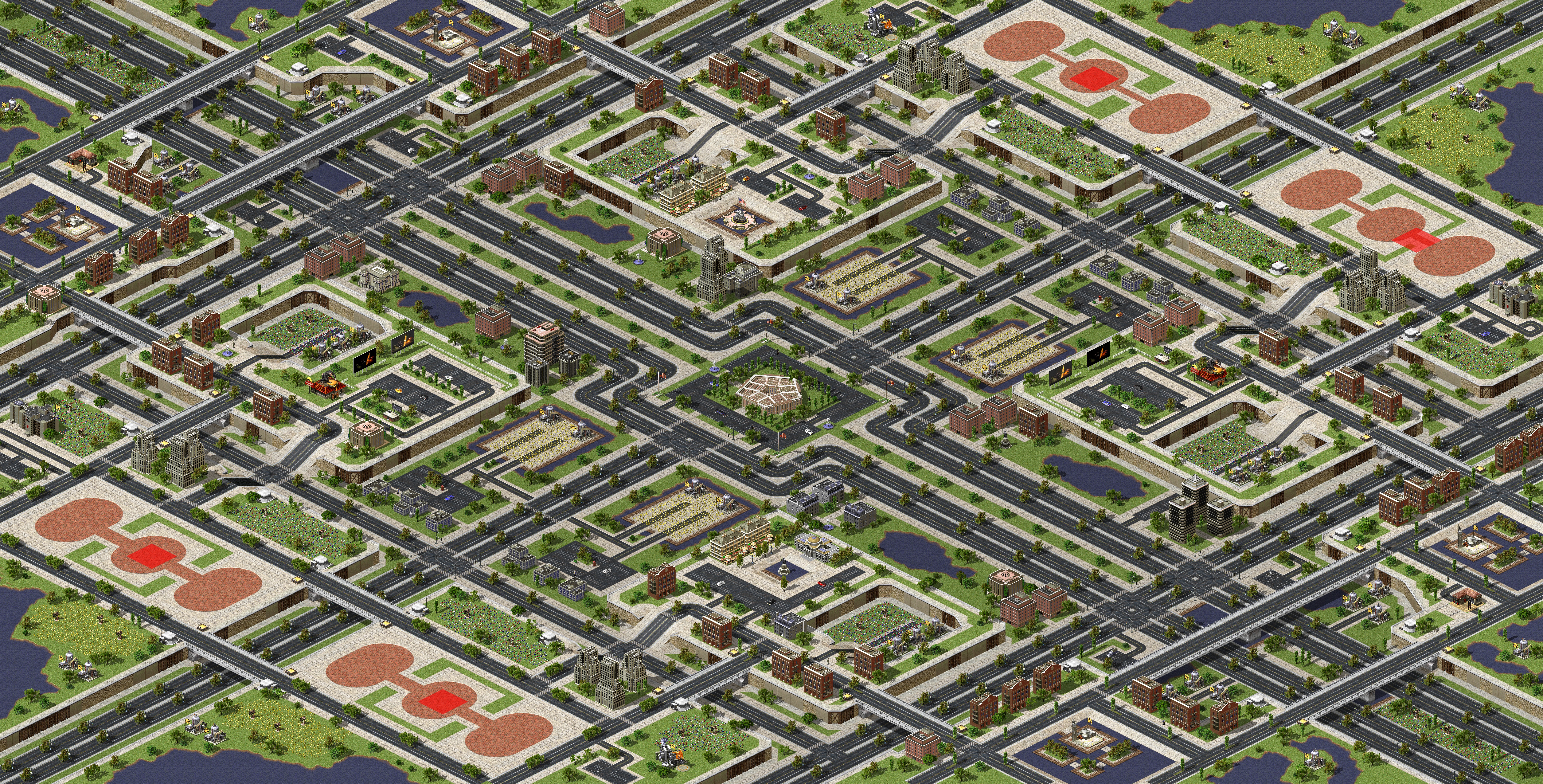 Rendered map: Highway To Hell