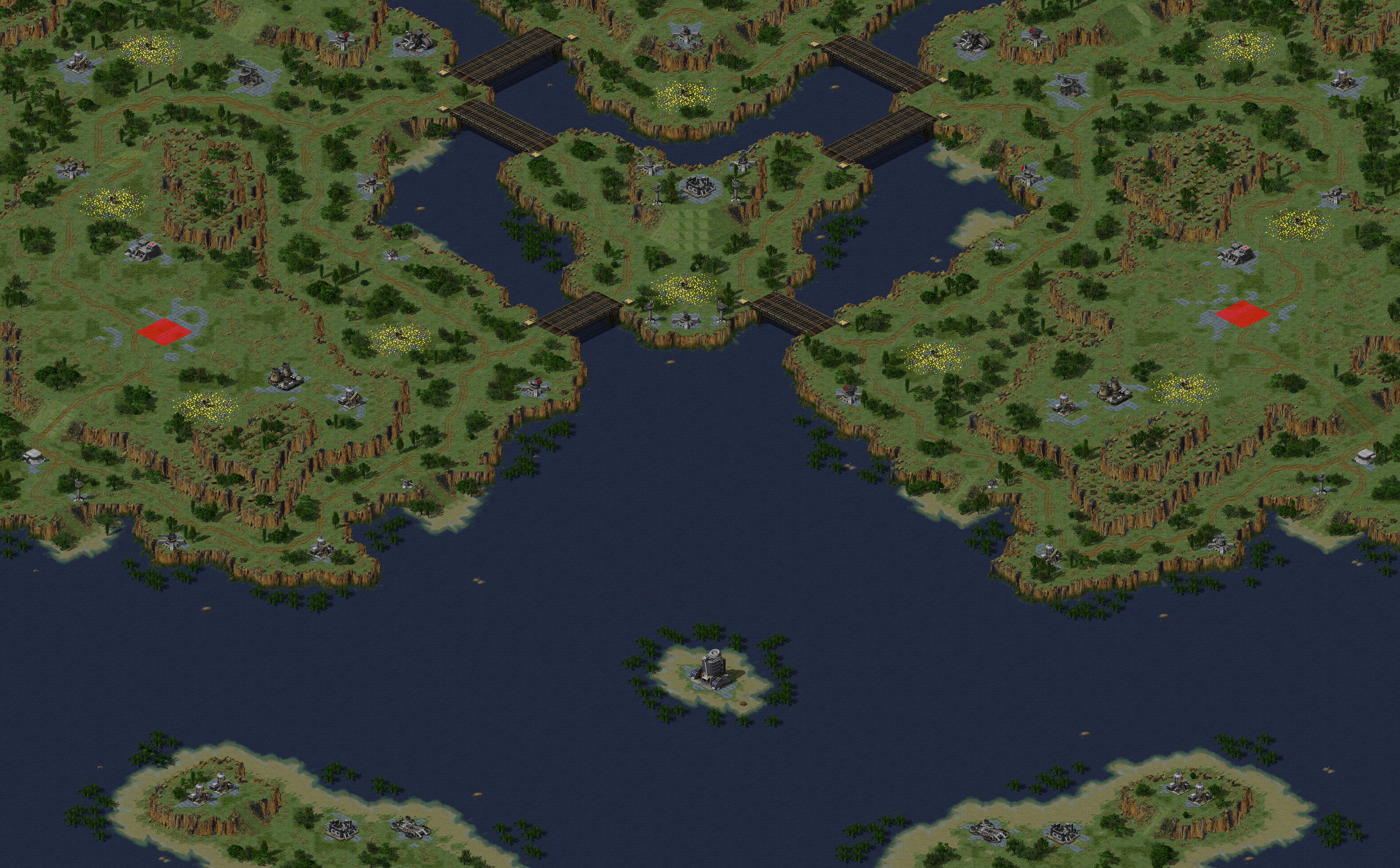 Rendered map: Dual Duel Redux