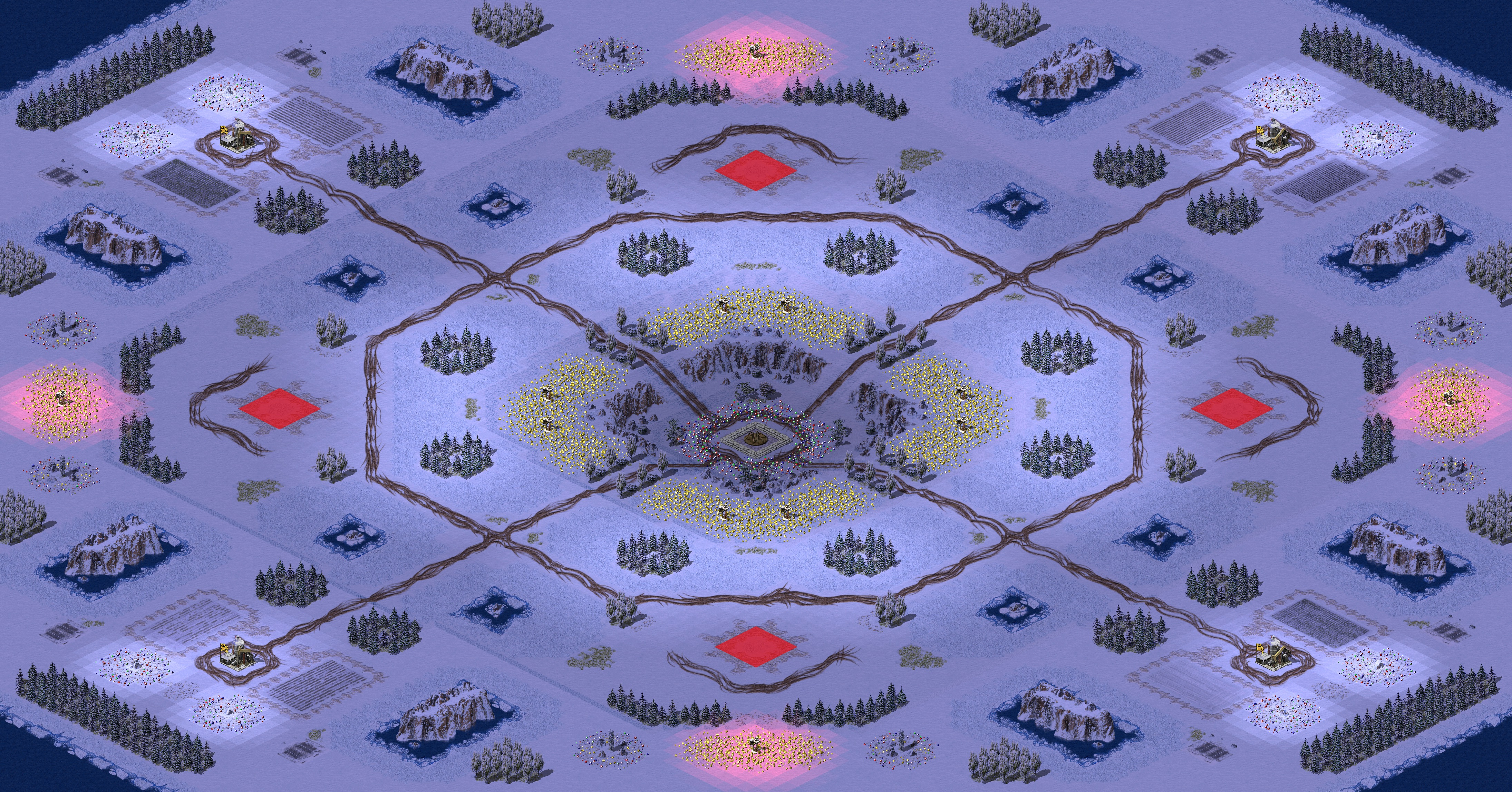 Rendered map: [4] Earth Core (YR Port) (PreCaptured)
