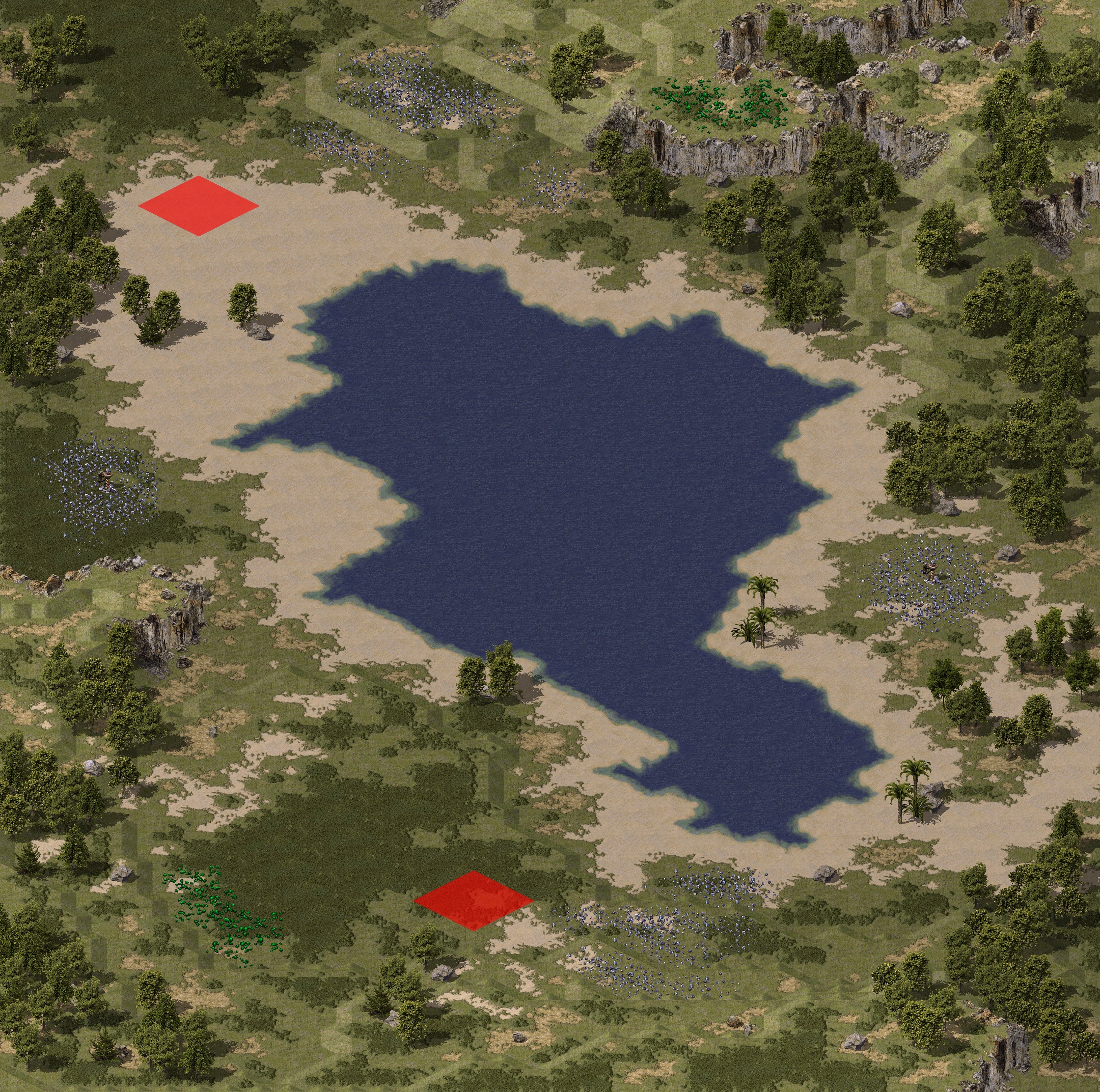 Rendered map: Little Big Lake