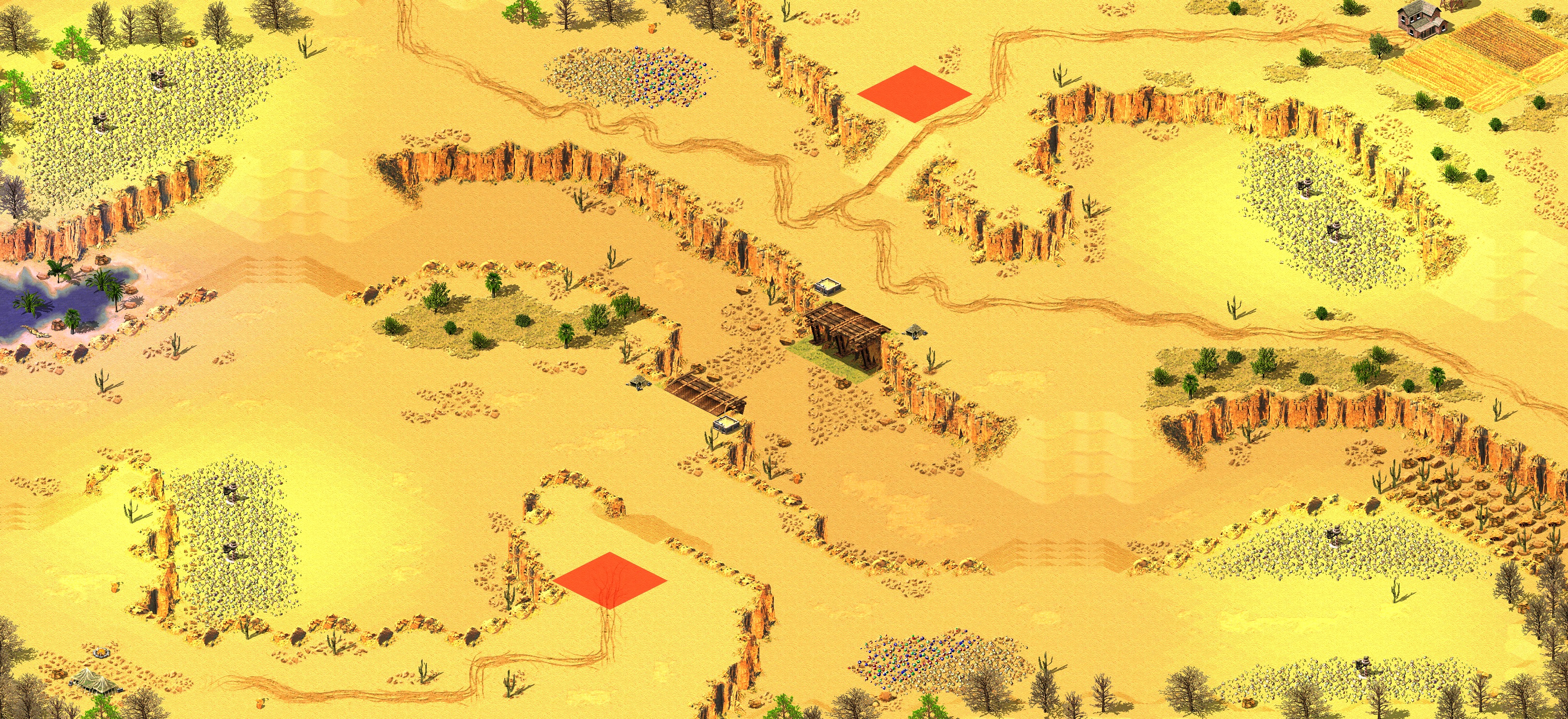 Rendered map: Sunset Valley