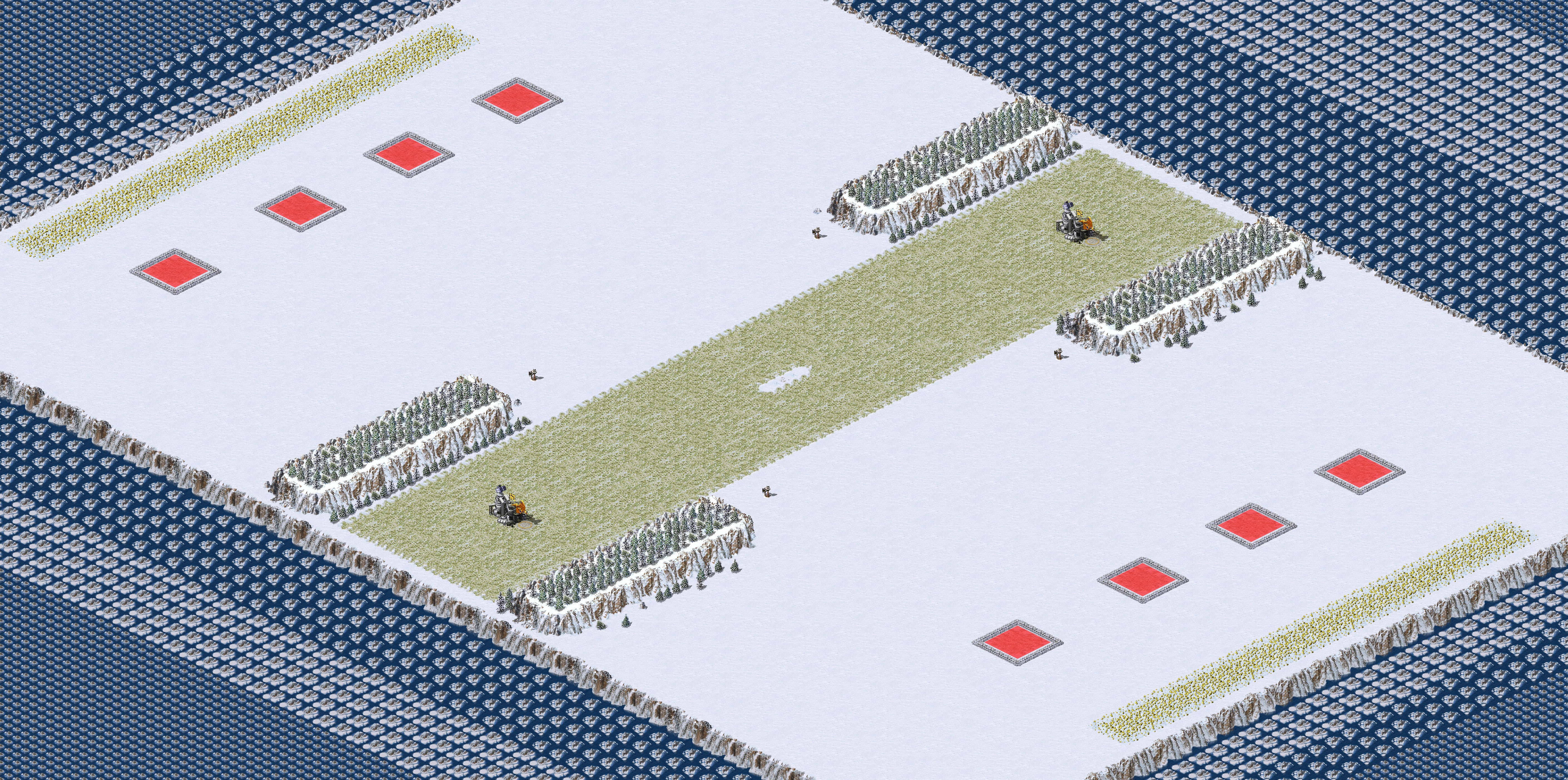 Rendered map: [RD] 贫穷的雪地4v4