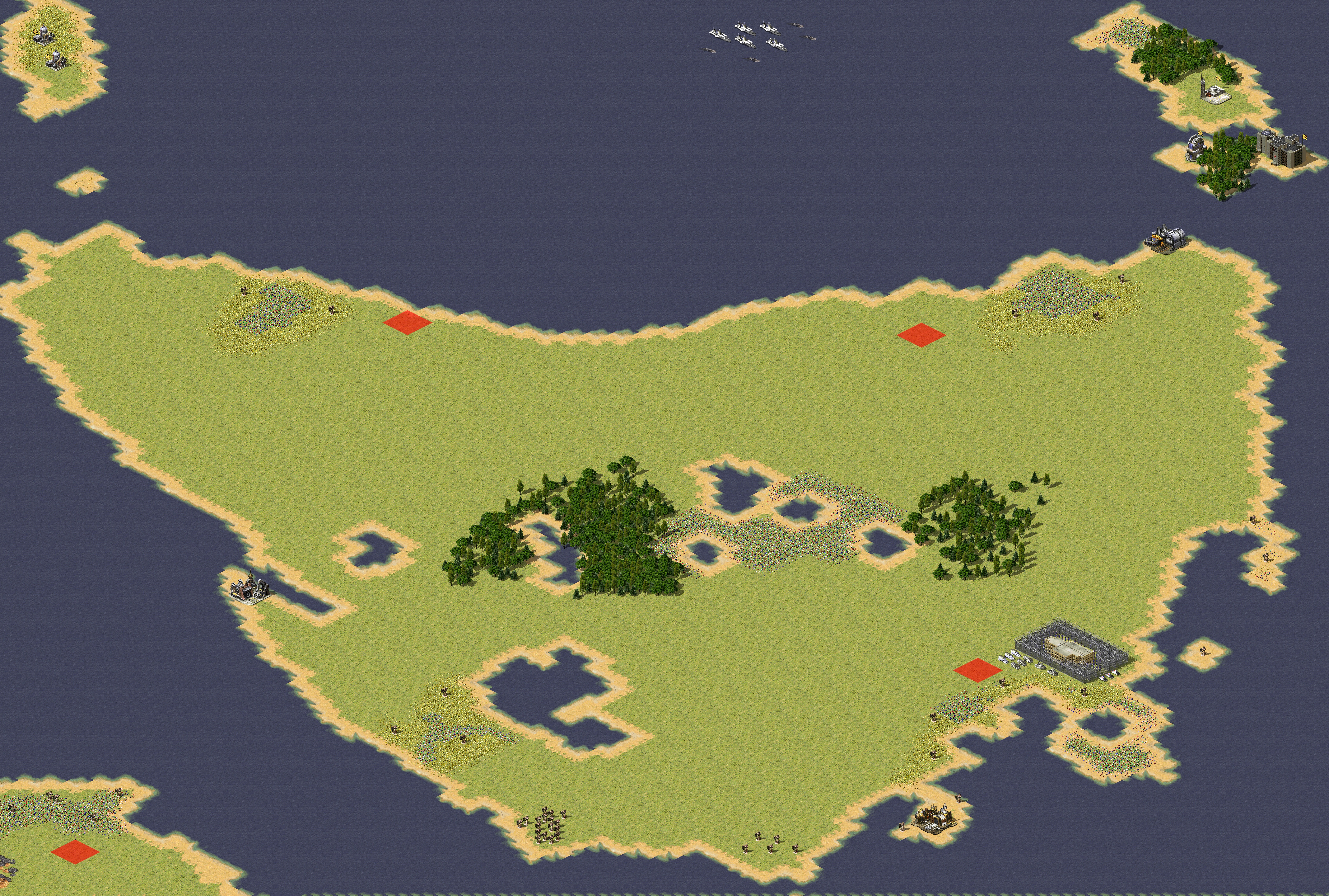 Rendered map: Tasmanian Terror