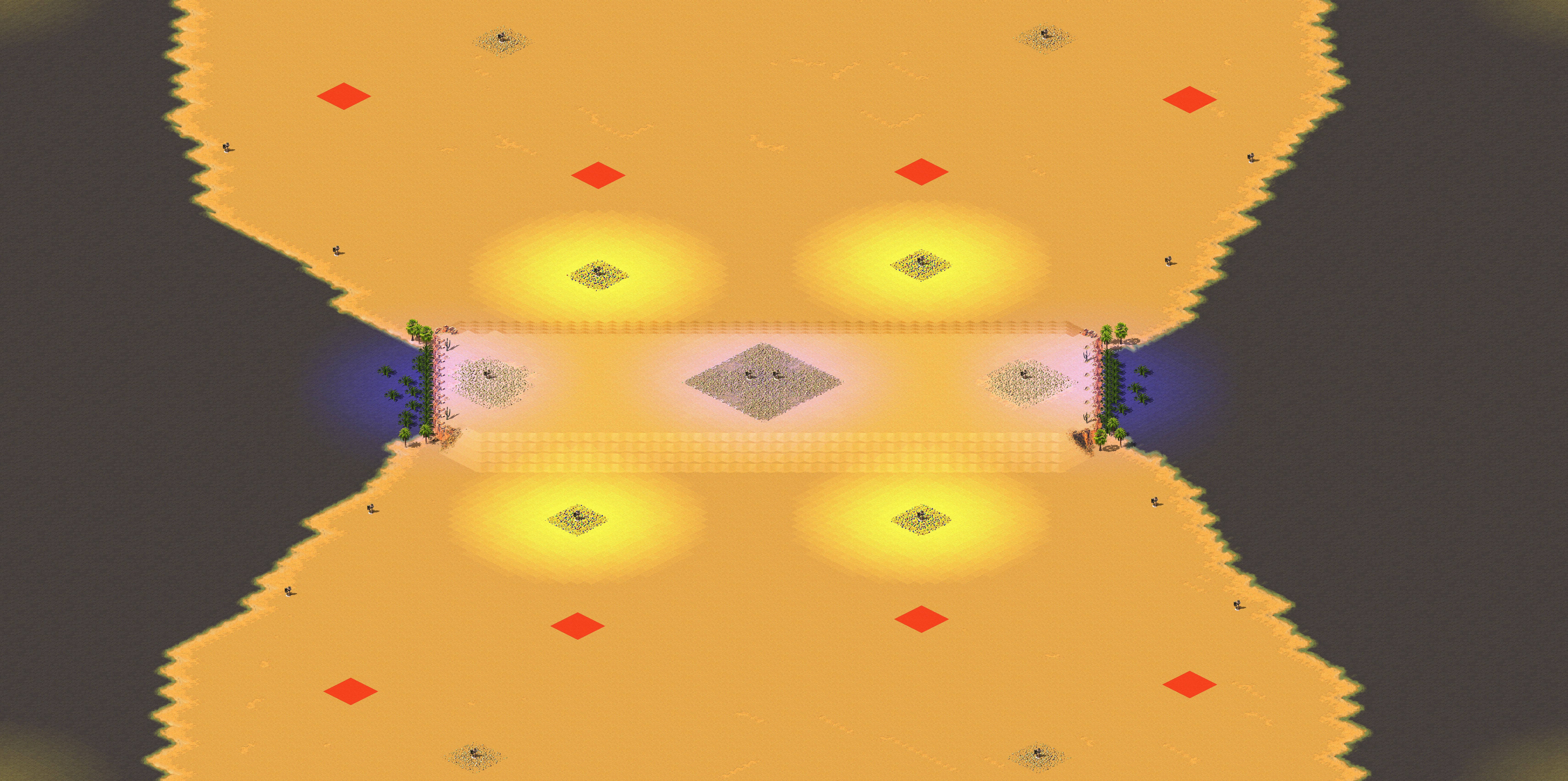Rendered map: Advanced Unfair 4v4 #2