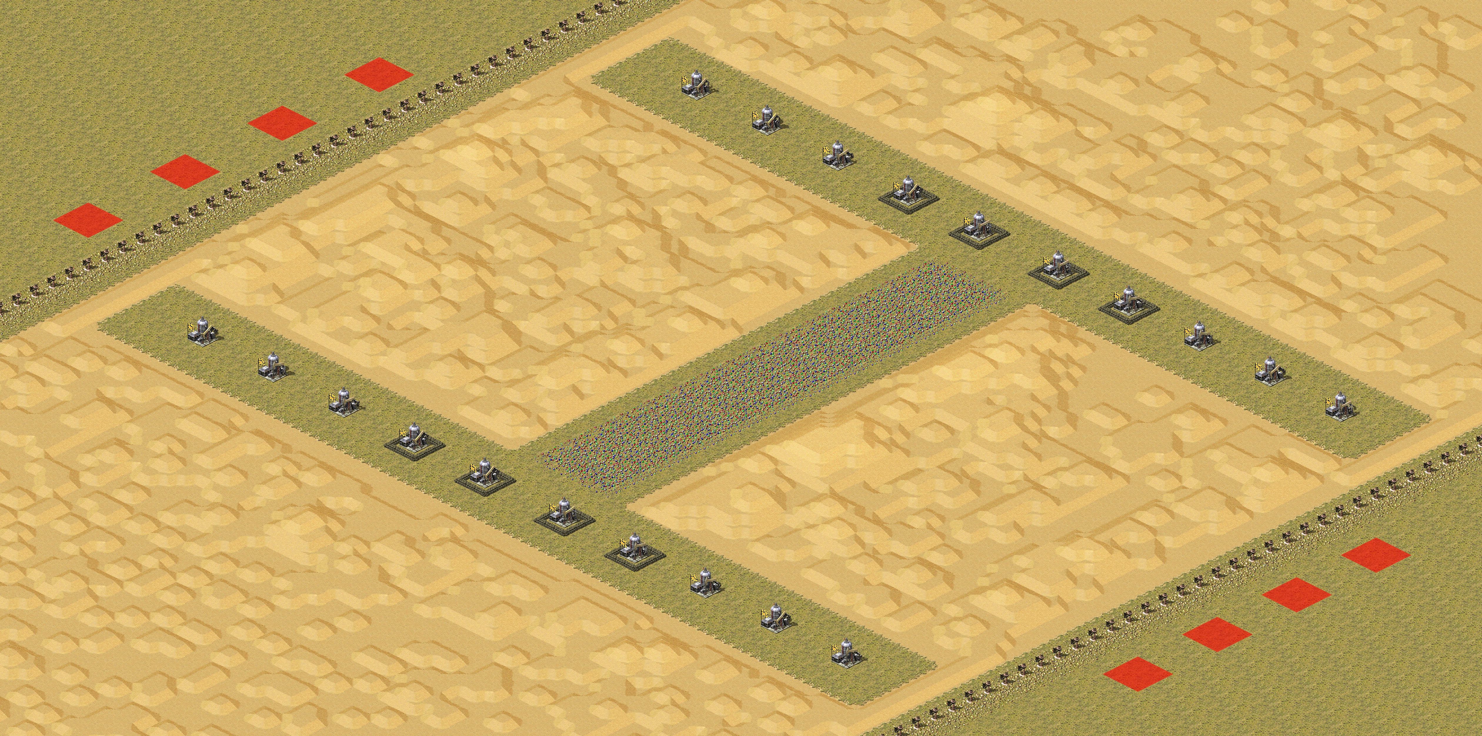 Rendered map: Sandbox 2 (4v4) Resource Battle 1