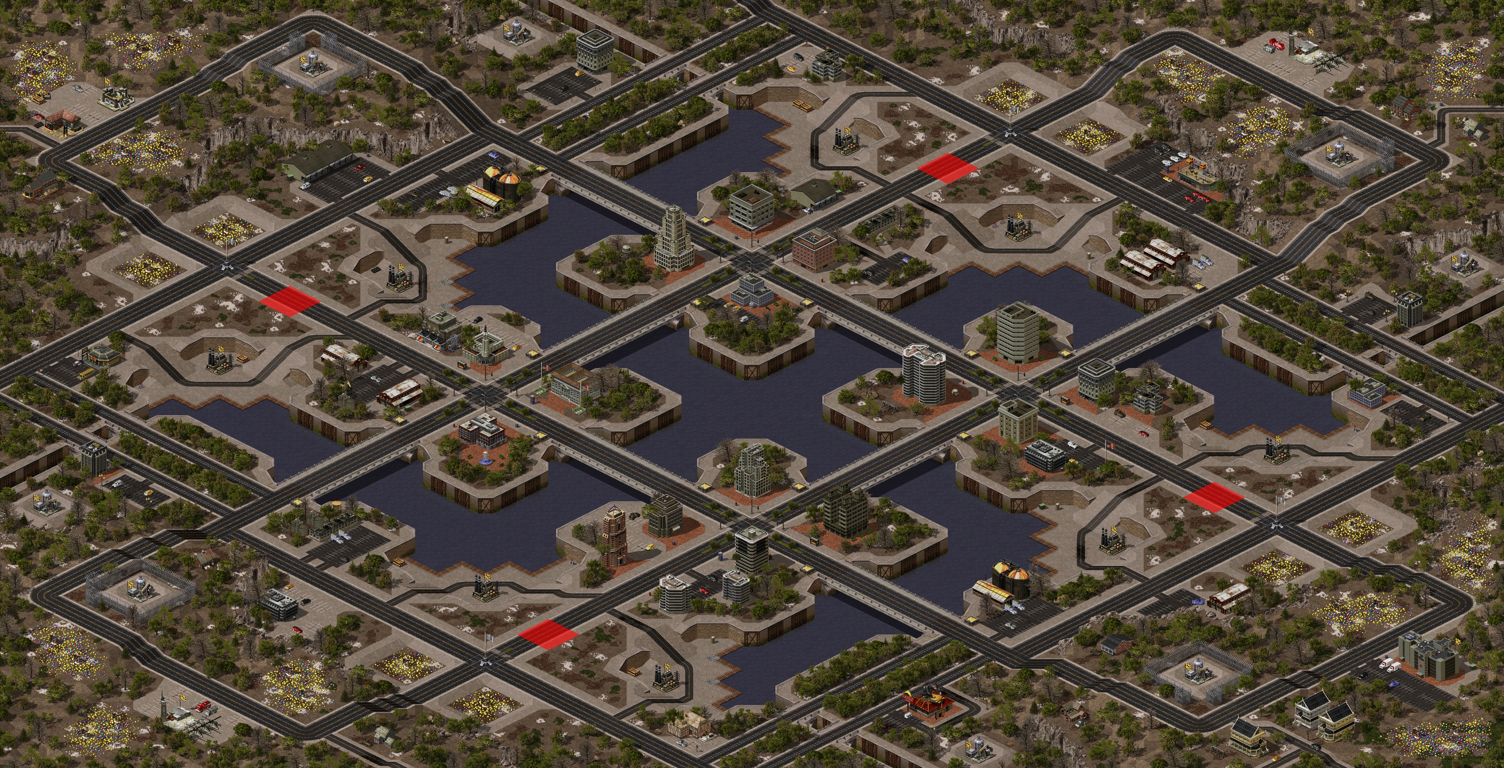 Rendered map: CrissCross