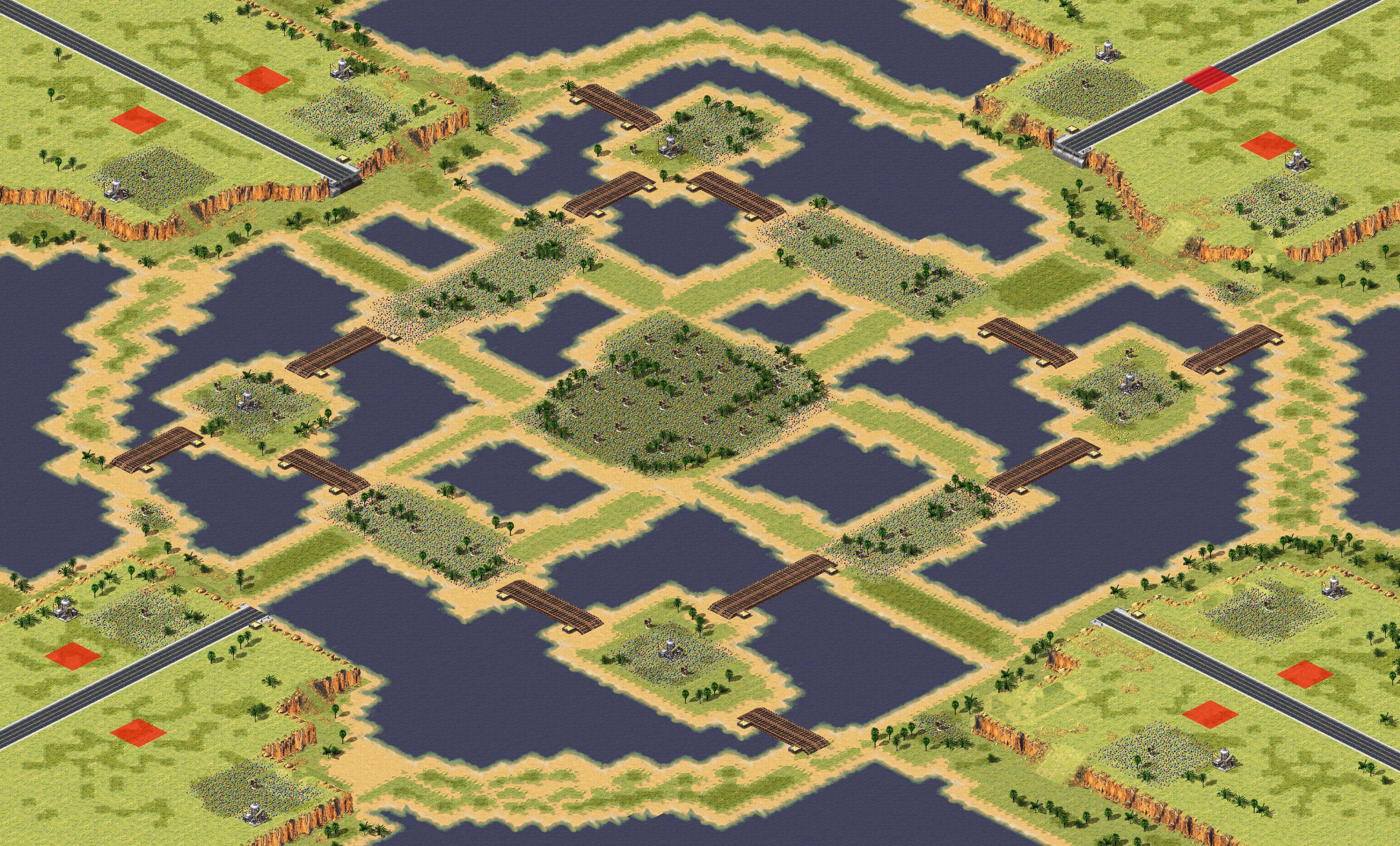Rendered map: Total War - Gyro Ground