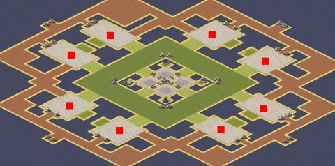 Rendered preview of Red Alert Balanced Patch of Land